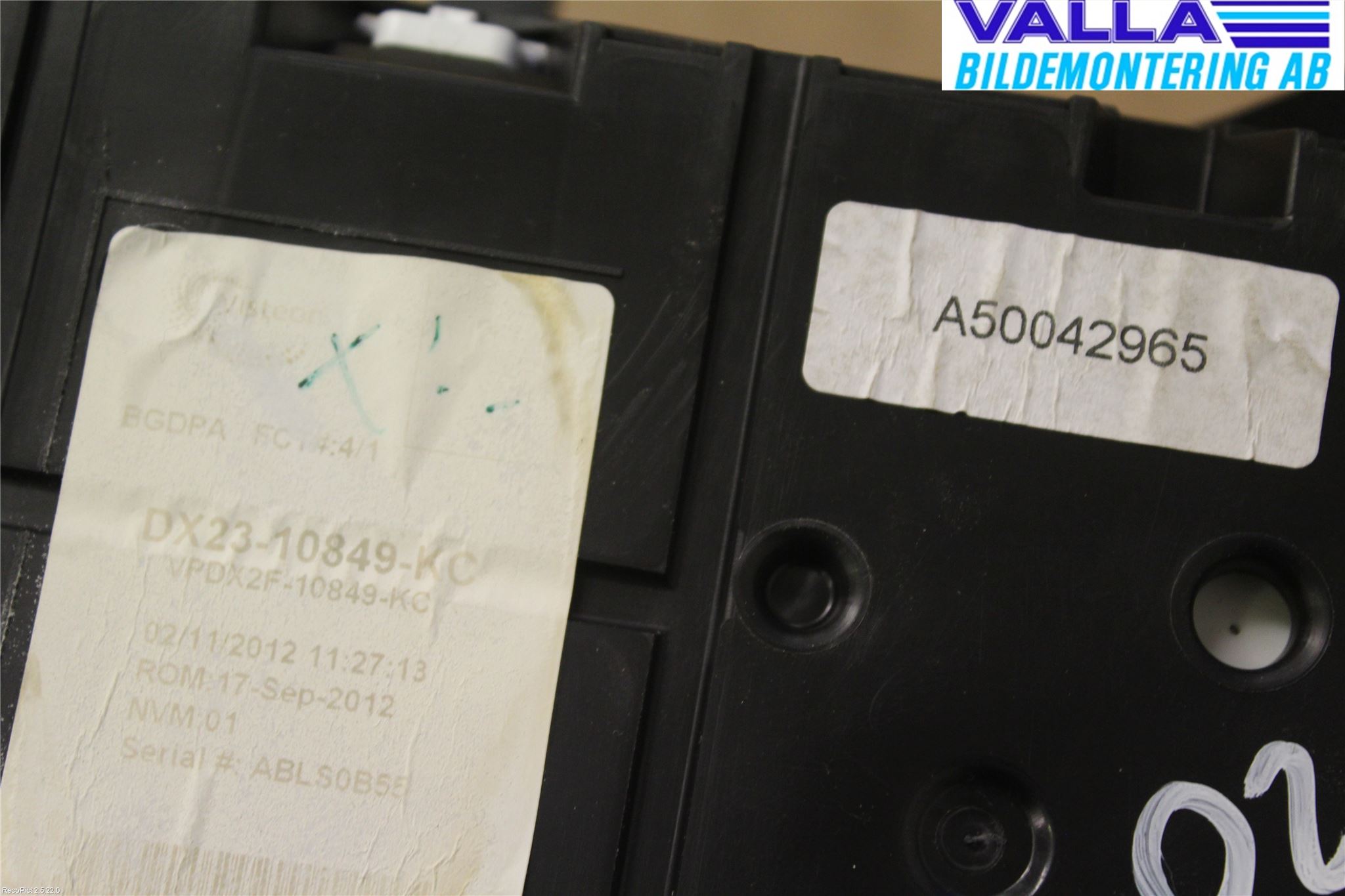 Jaguar XF 08-15 Instrument Komb