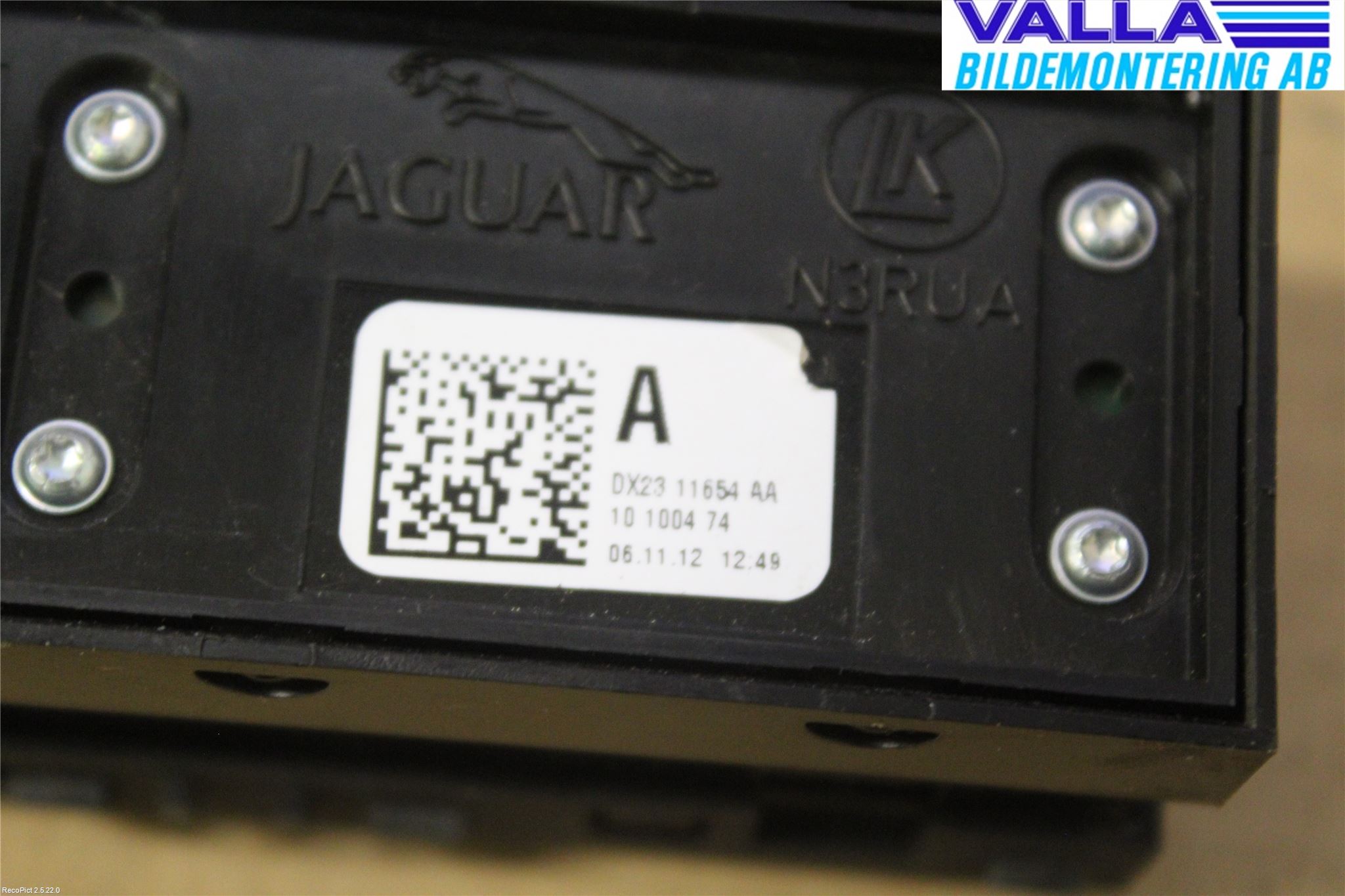 Jaguar XF 08-15 Str Ljusvidd Reglering