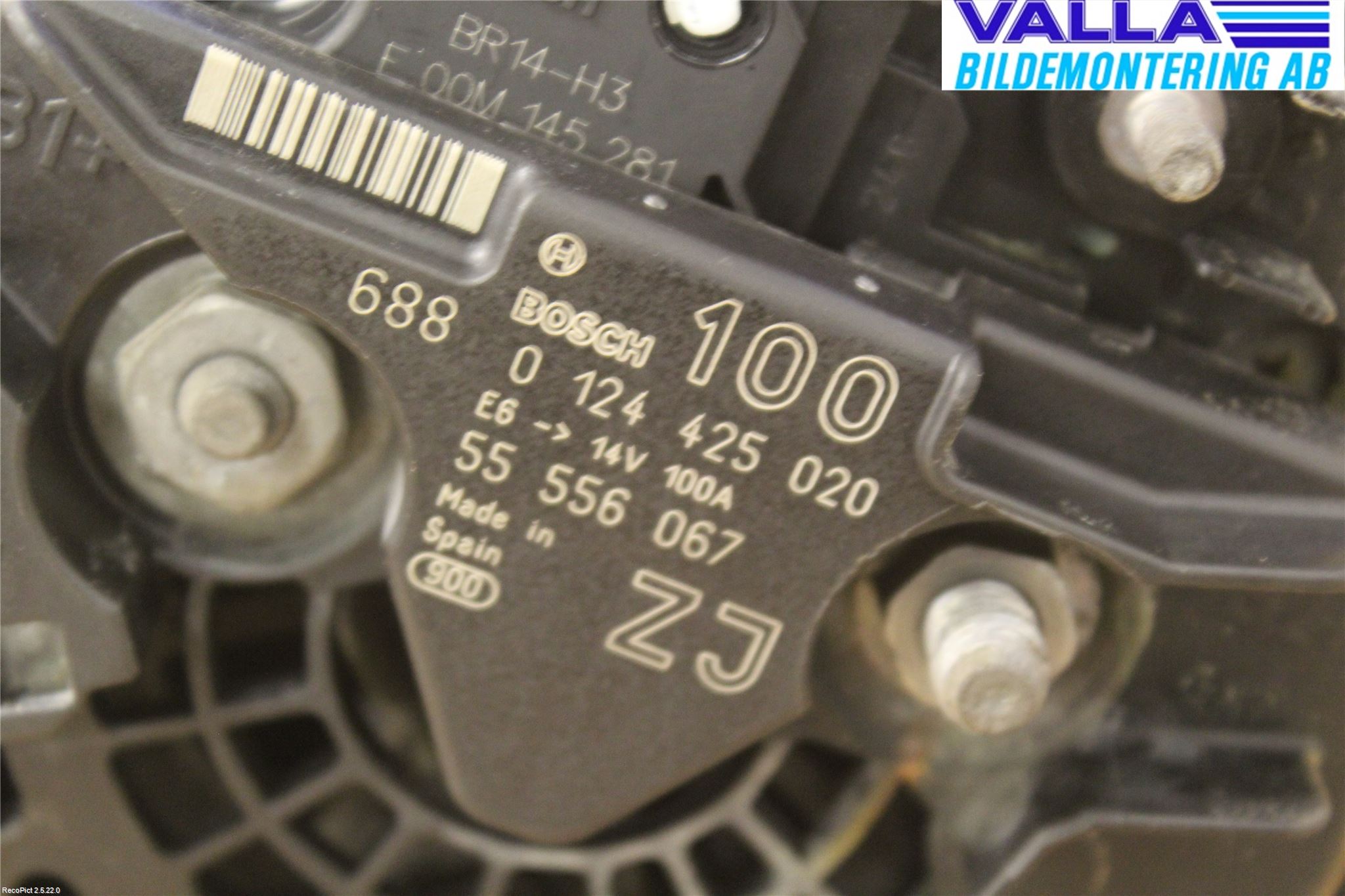 Opel ASTRA H 04-12 Generator