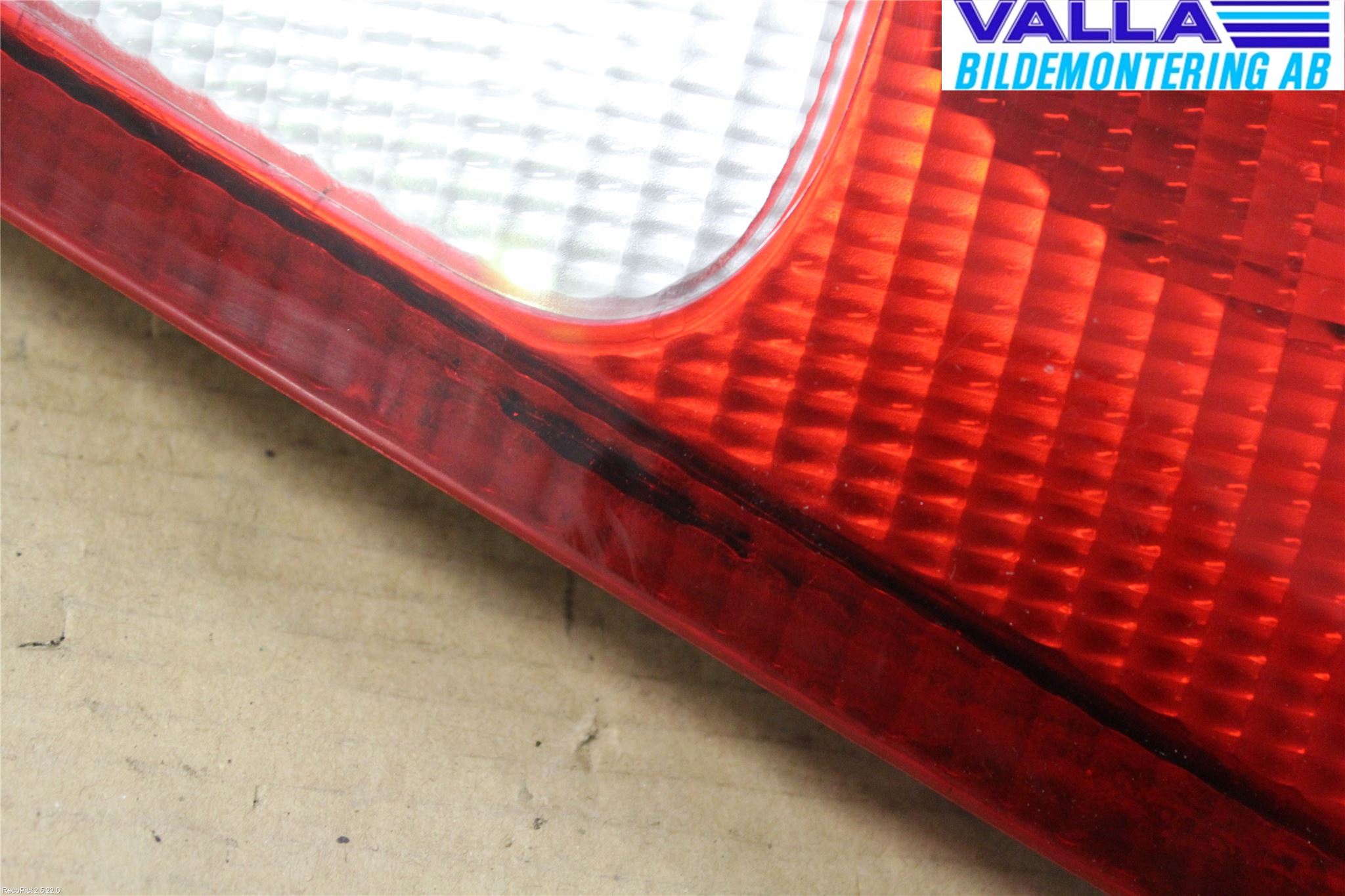 MG ZR Bakljus Vänster