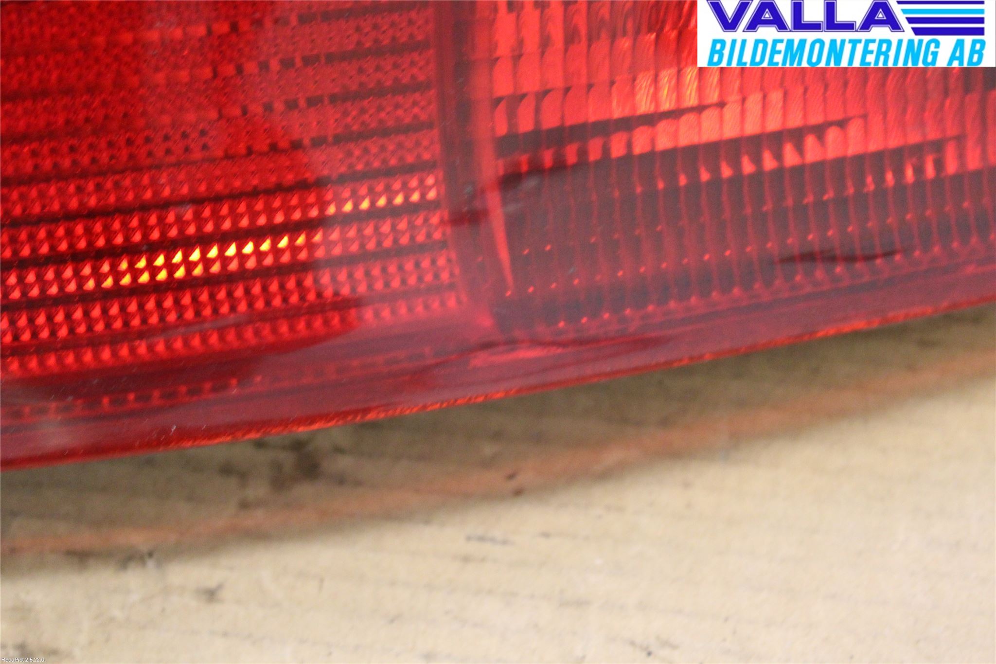 MG ZR Bakljus Vänster