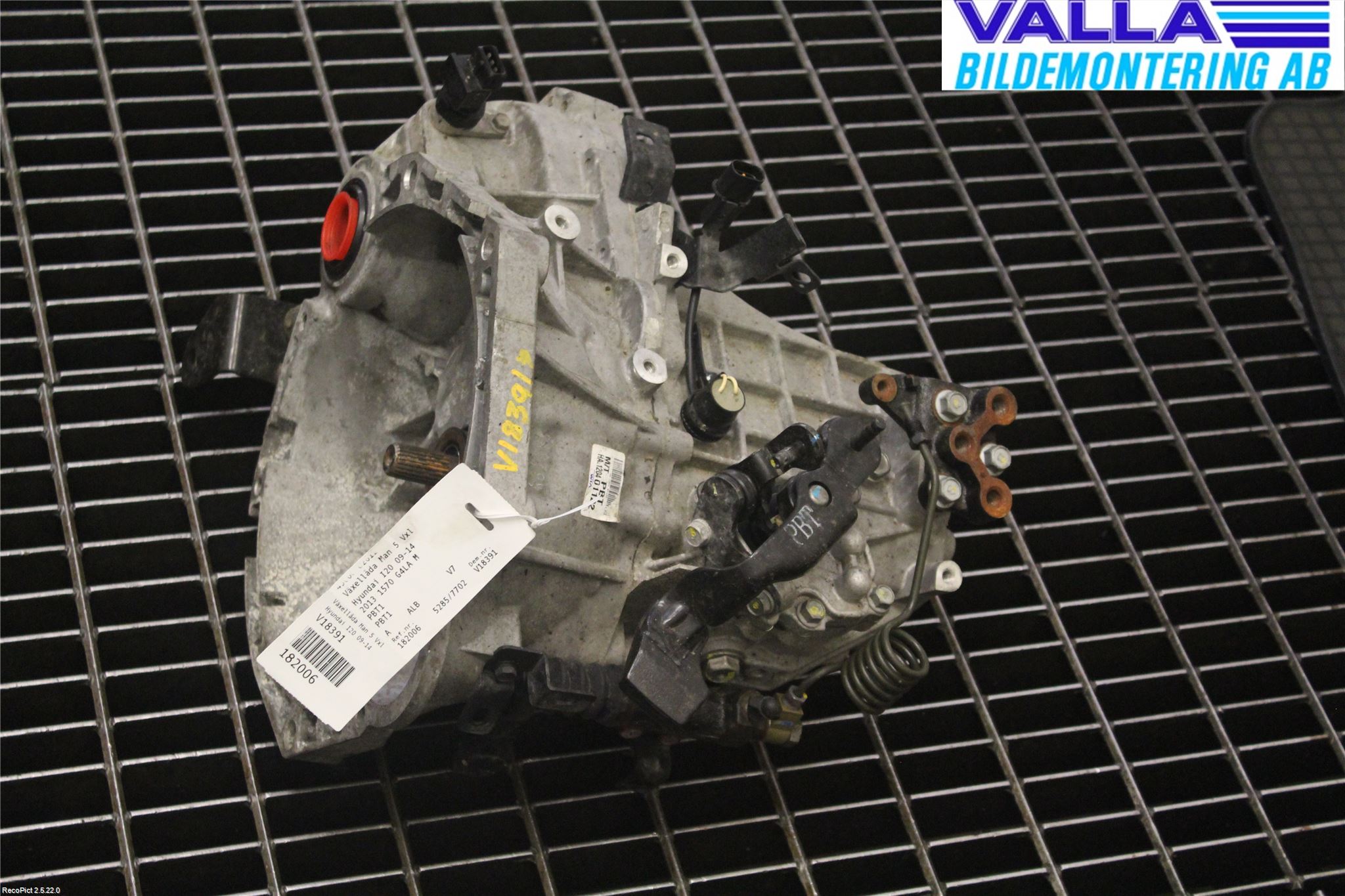 Hyundai i20 PB 09-14 Växellåda Man 5 Vxl