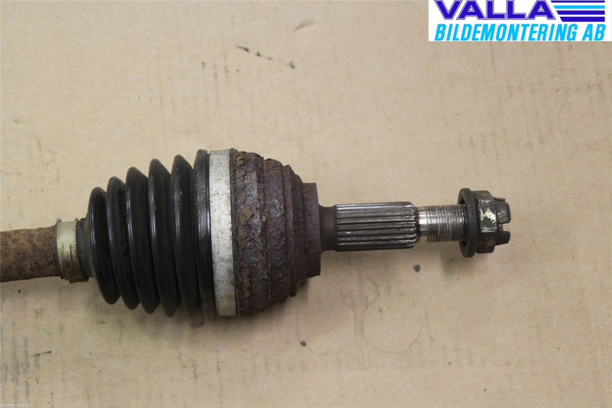 Renault MÉGANE II  06-08 Drivaxel Fram Vänster