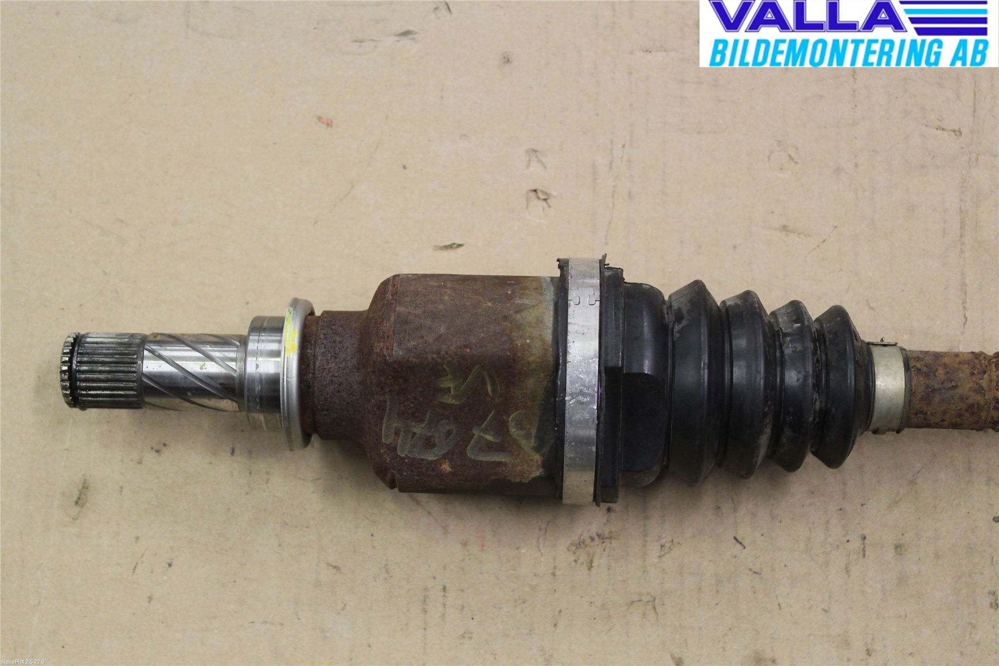 Renault MÉGANE II  06-08 Drivaxel Fram Vänster