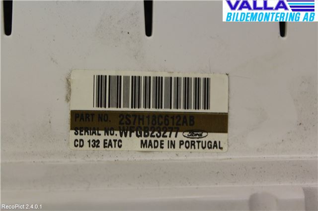 Ford MONDEO     01-06 Ac Styrenhet Ac Manöveren