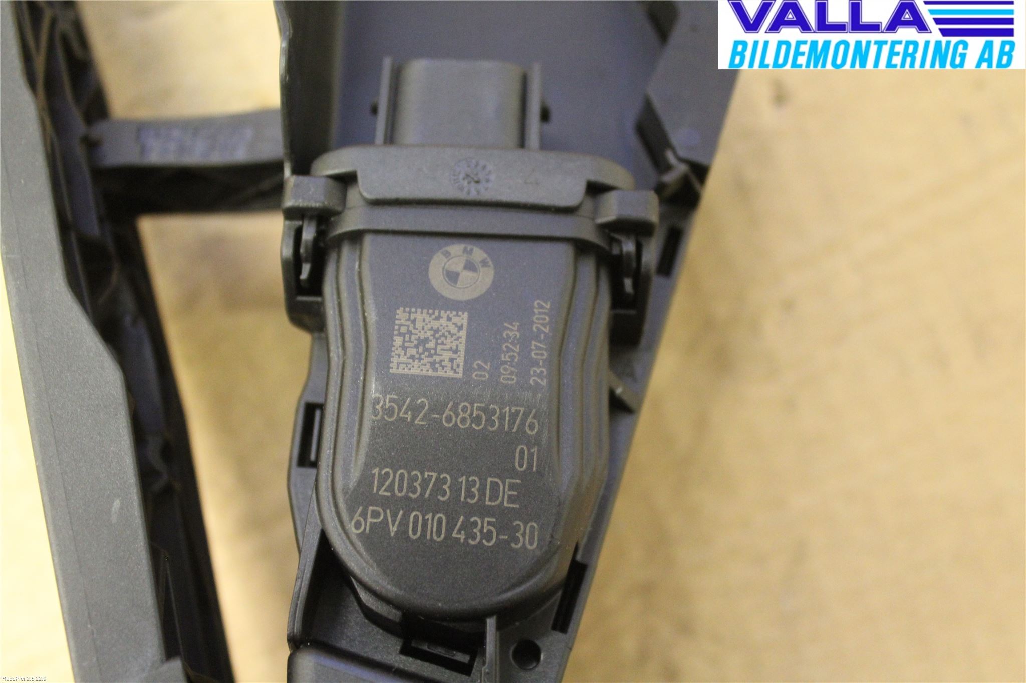 BMW 1 F20/F21 11-19 Gaspedal