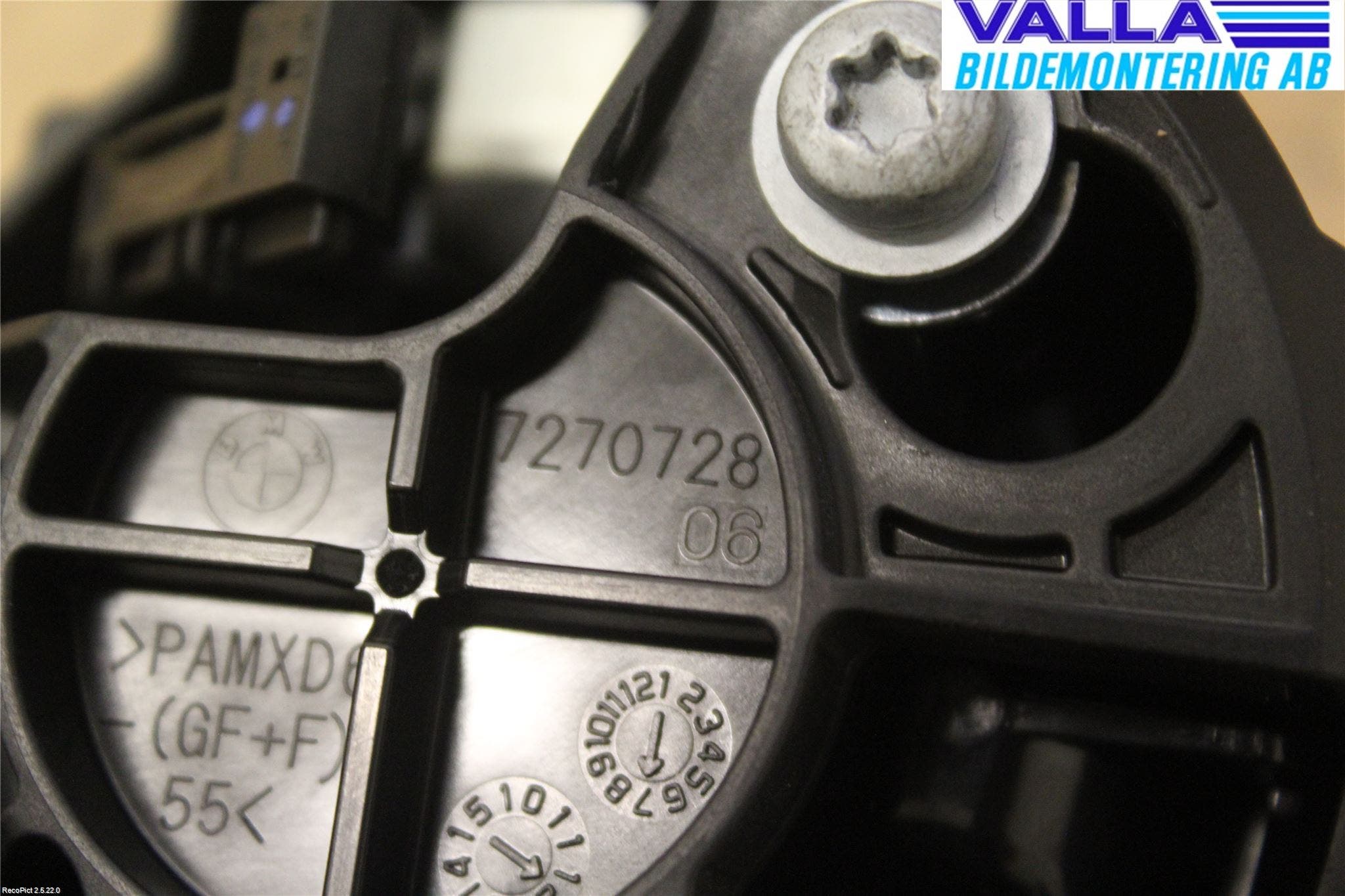 BMW 1 F20/F21 11-19 Bakluckehandtag