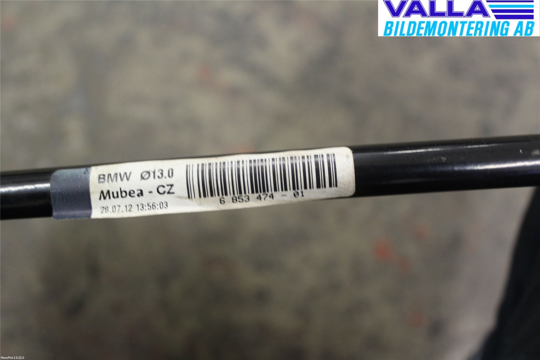 BMW 1 F20/F21 11-19 Krängningshämmare Bak