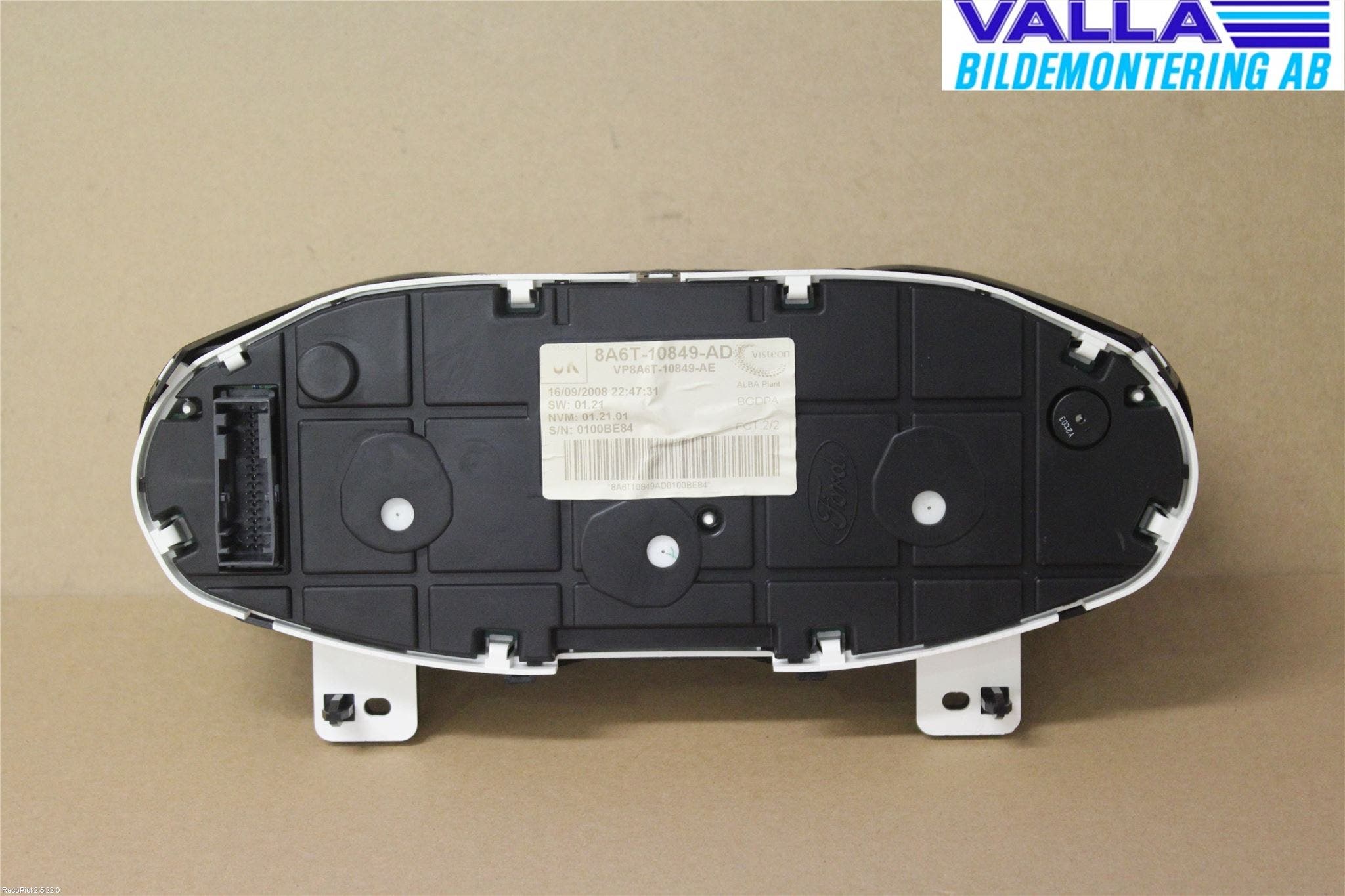 Ford FIESTA 09-12 Instrument Komb