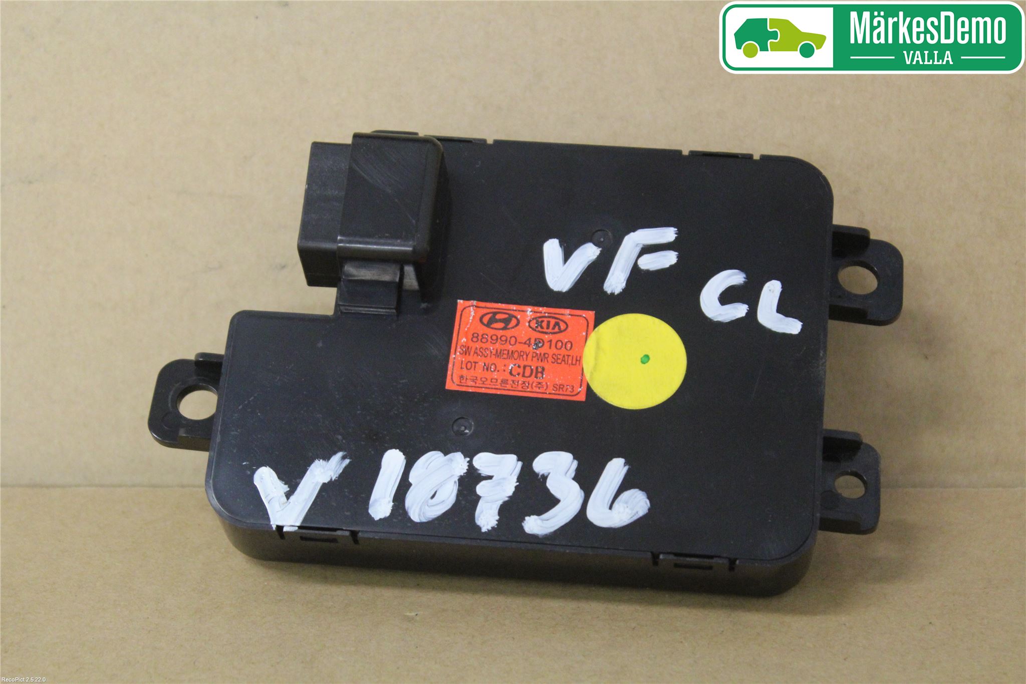 Kia CARNIVAL Strömställare Stolminne