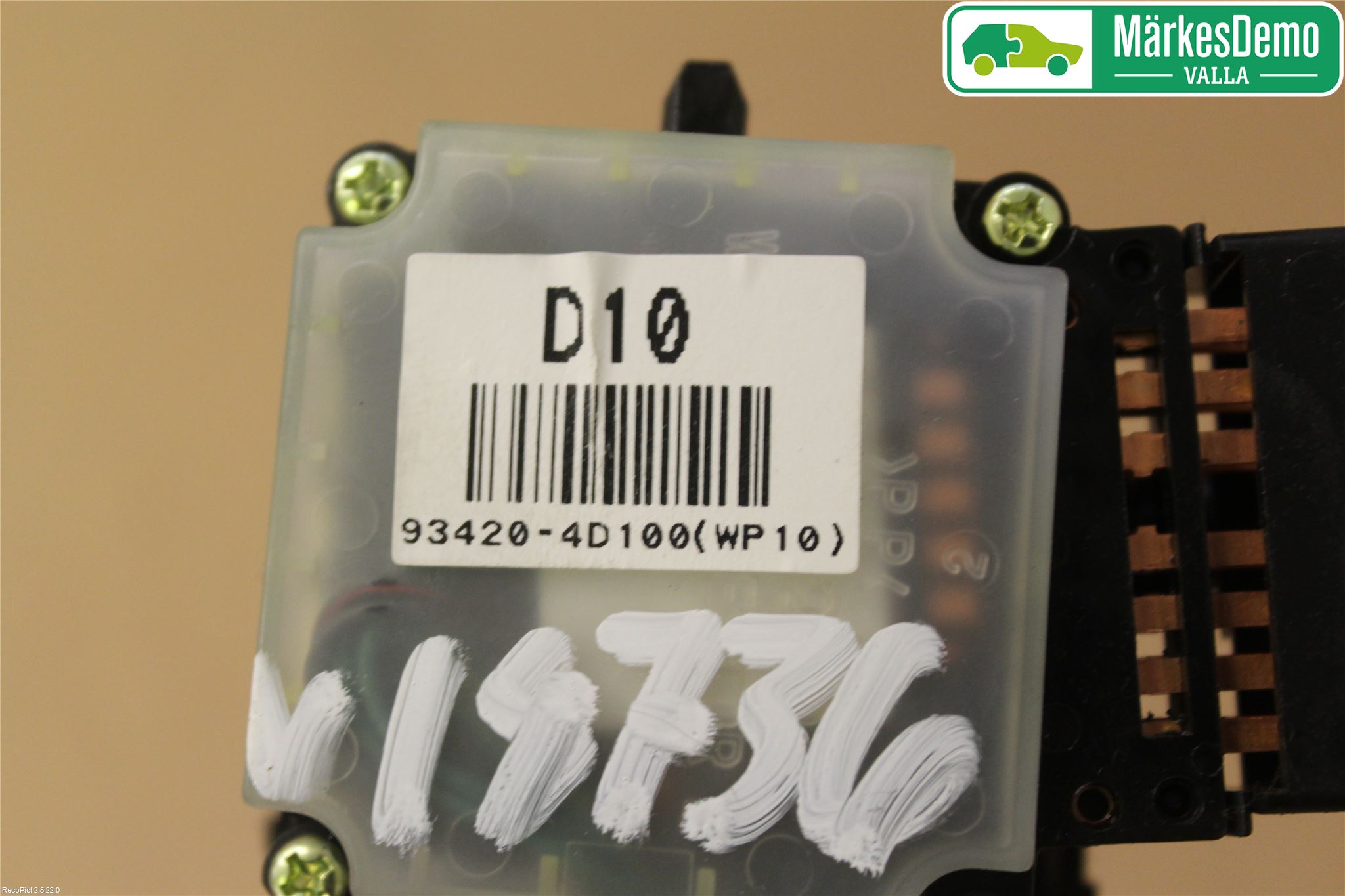 Kia CARNIVAL Spak Torkar-Spolomk