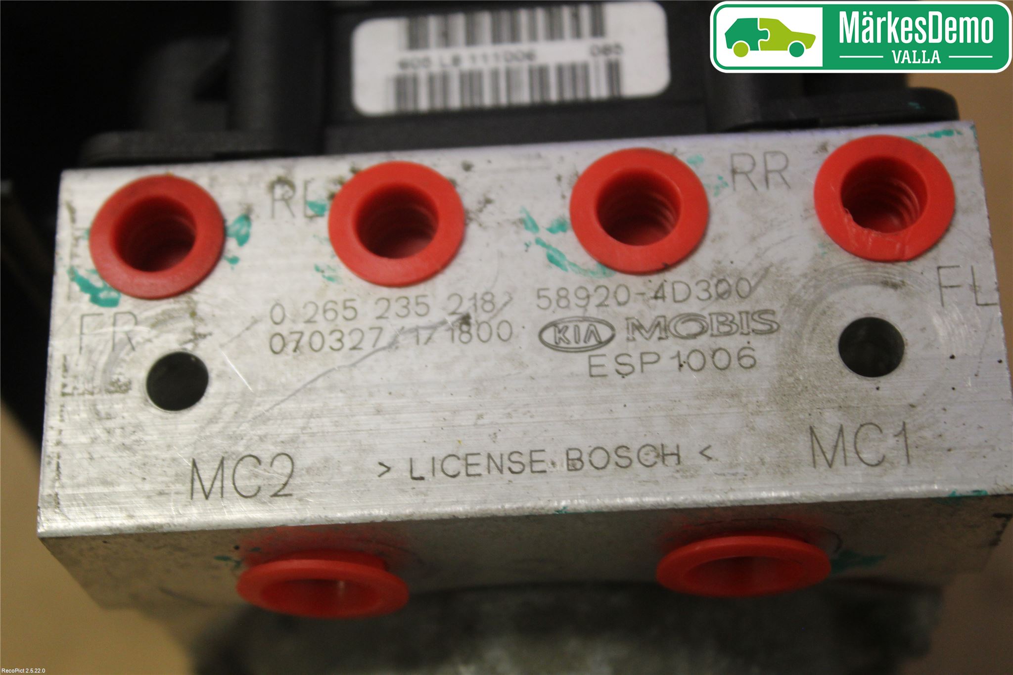 Kia CARNIVAL Abs Hydraulaggregat