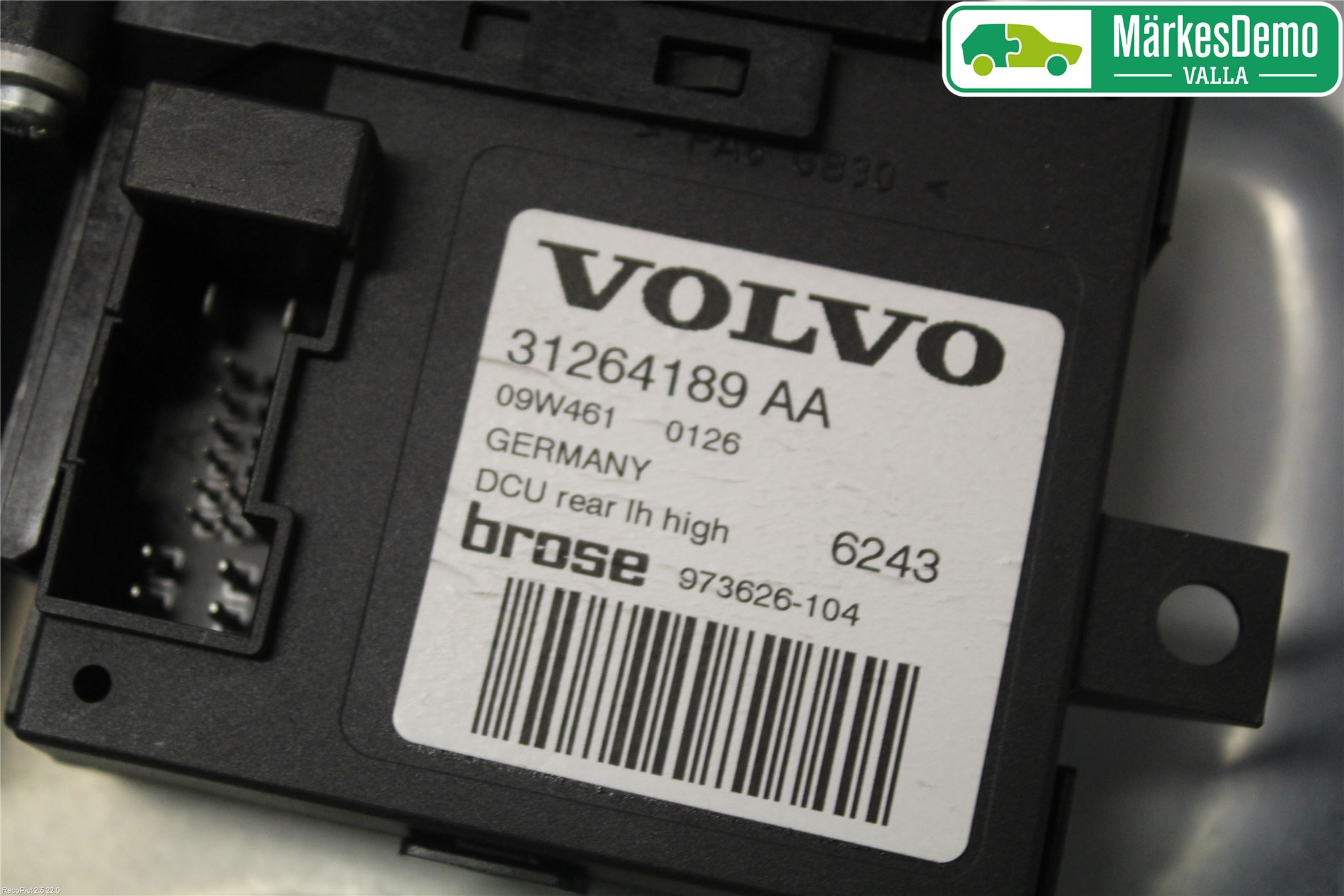 Volvo V50 08-12 Fönsterhiss El Kompl