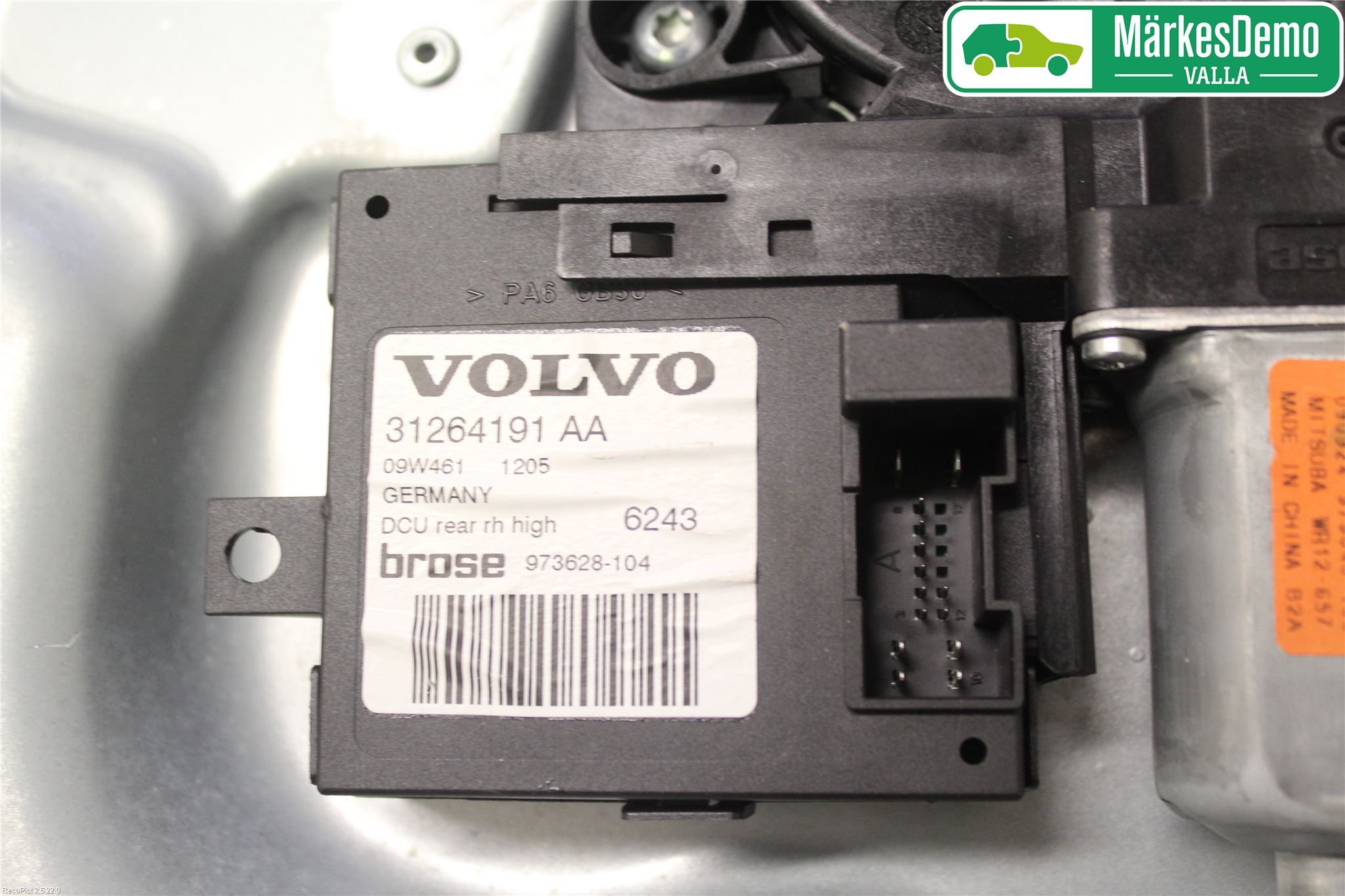 Volvo V50 08-12 Fönsterhiss El Kompl