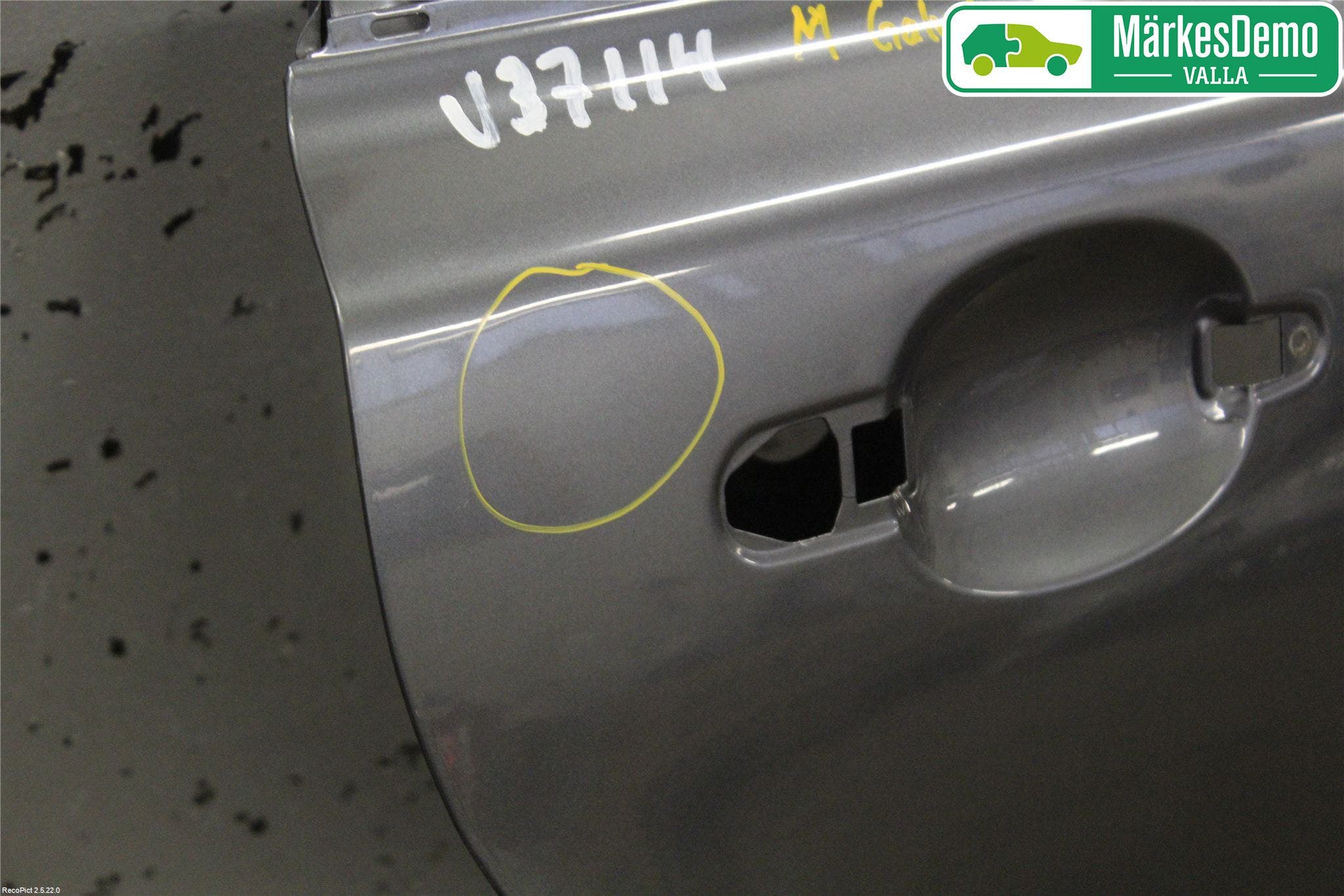 Volvo S40 04-07 Dörr Bak Höger