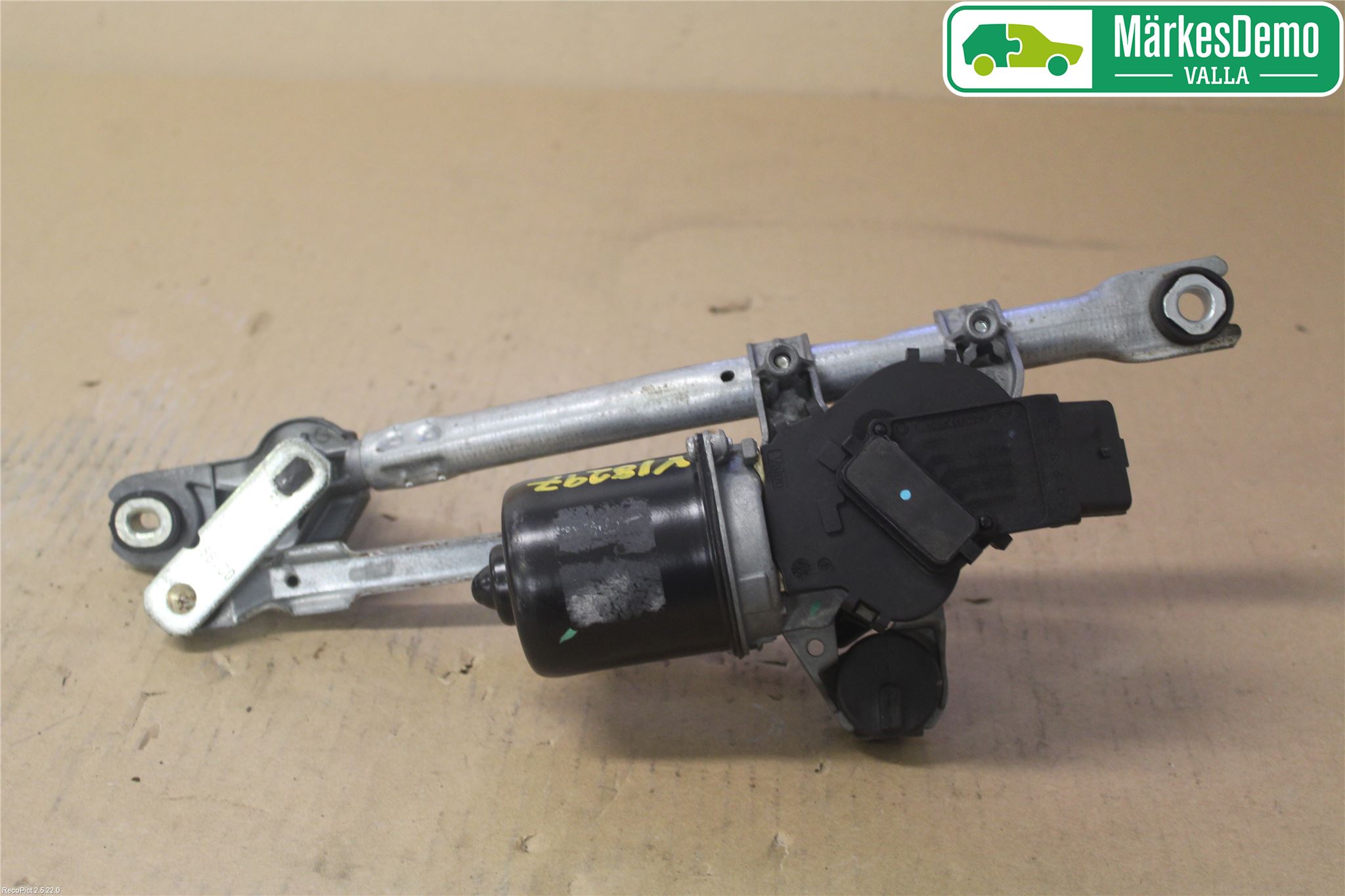 Toyota AYGO 06-14 Torkarmekanism Vindruta