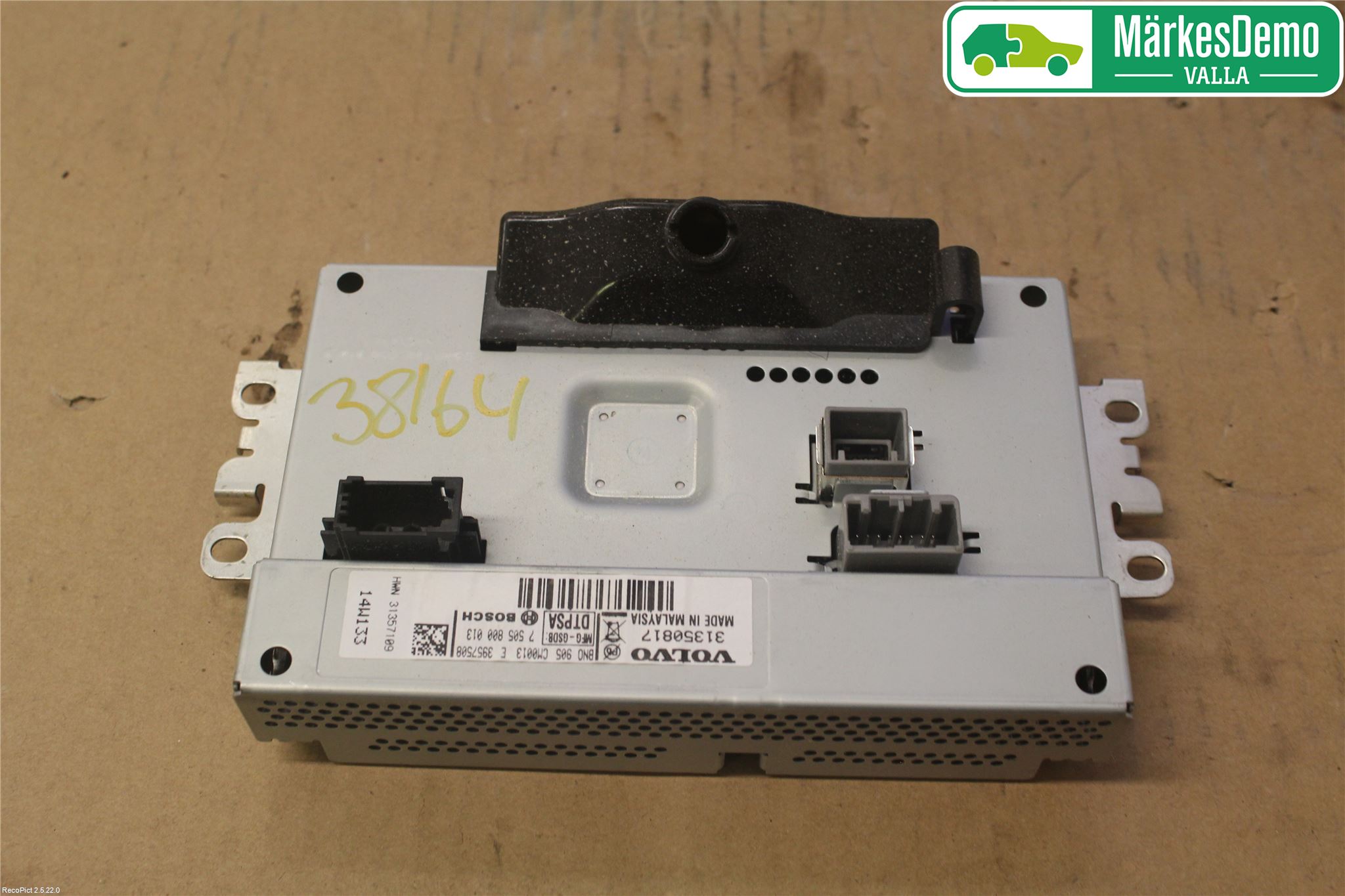 Volvo V40 12-19 Multifunktionsdisplay