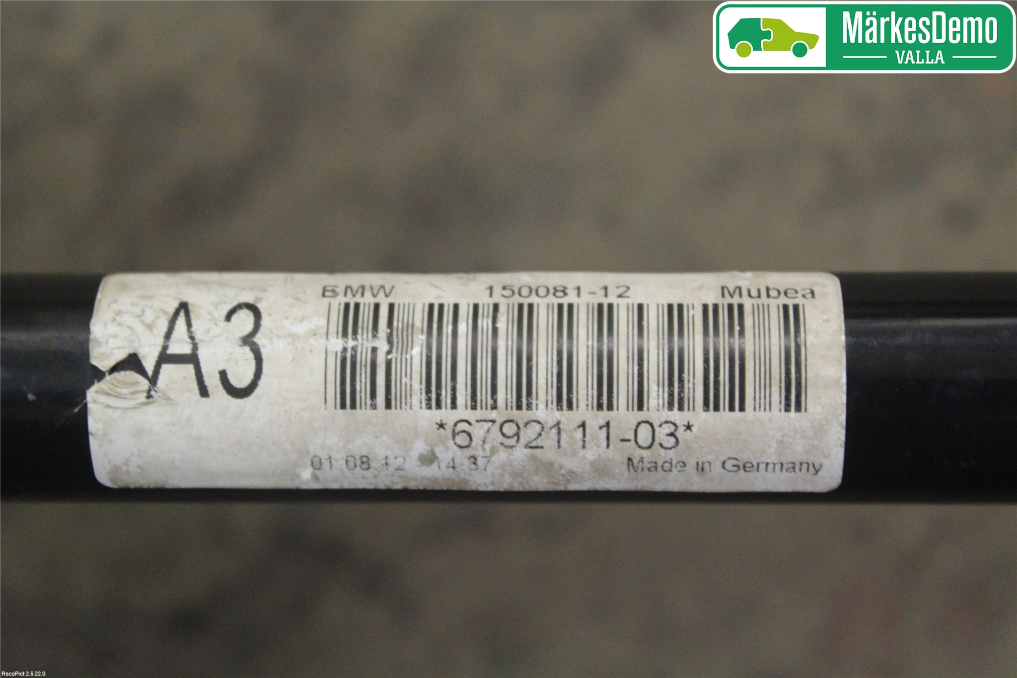 BMW 1 F20/F21 11-19 Krängningshämmare Fram