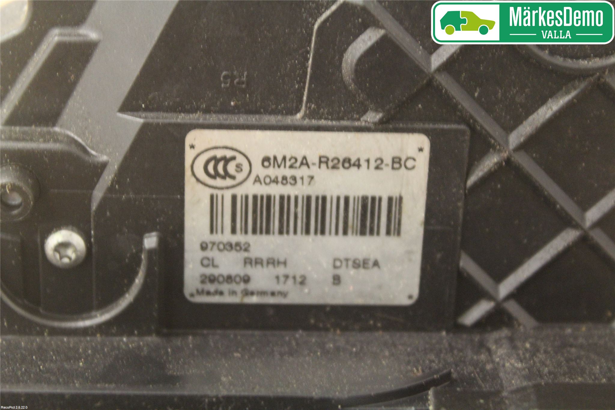 Ford MONDEO 07-15 Låskista-Dörrlås