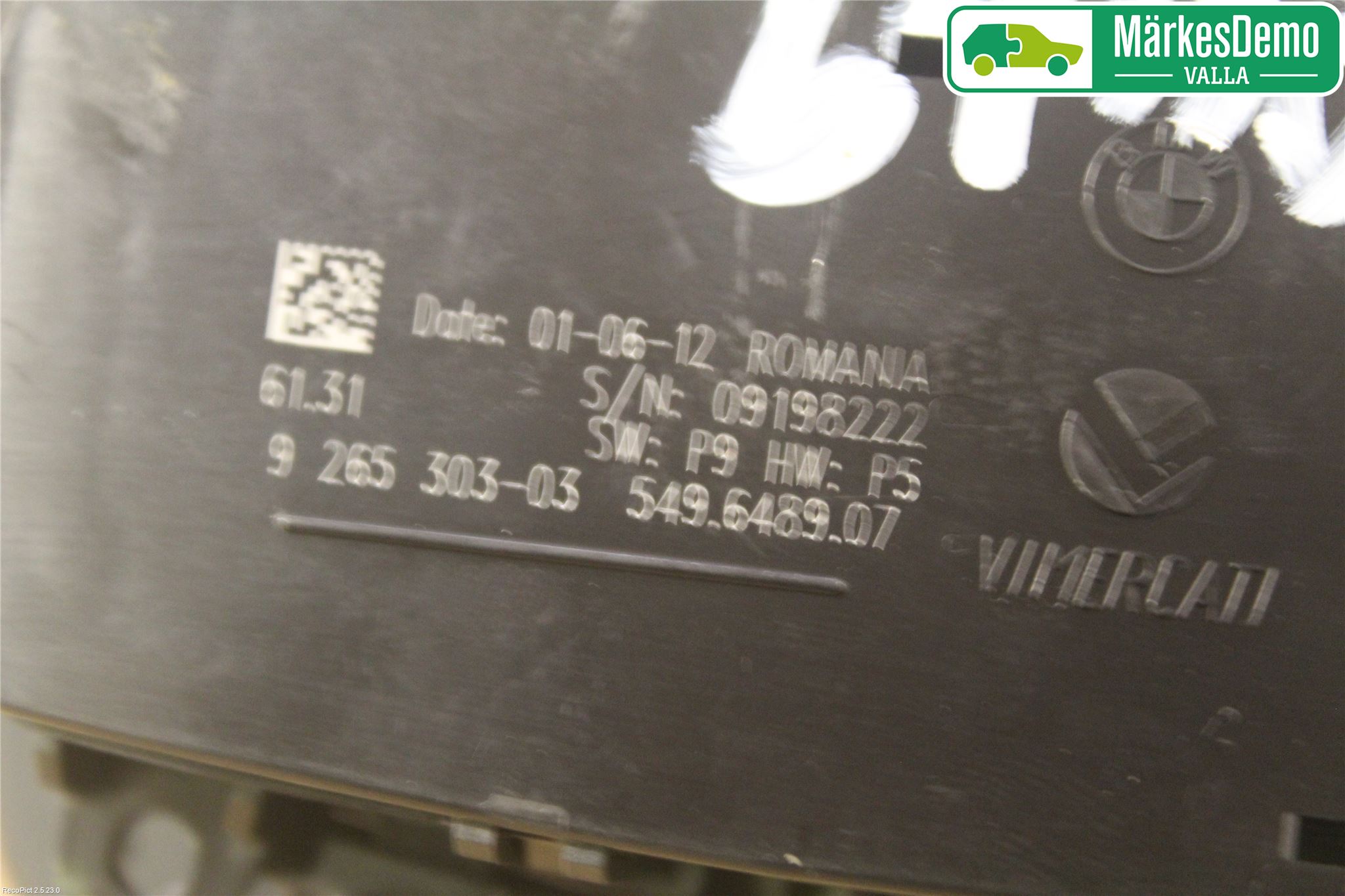 BMW 3 F30/F31/F80 12-19 Strömställare Ljus