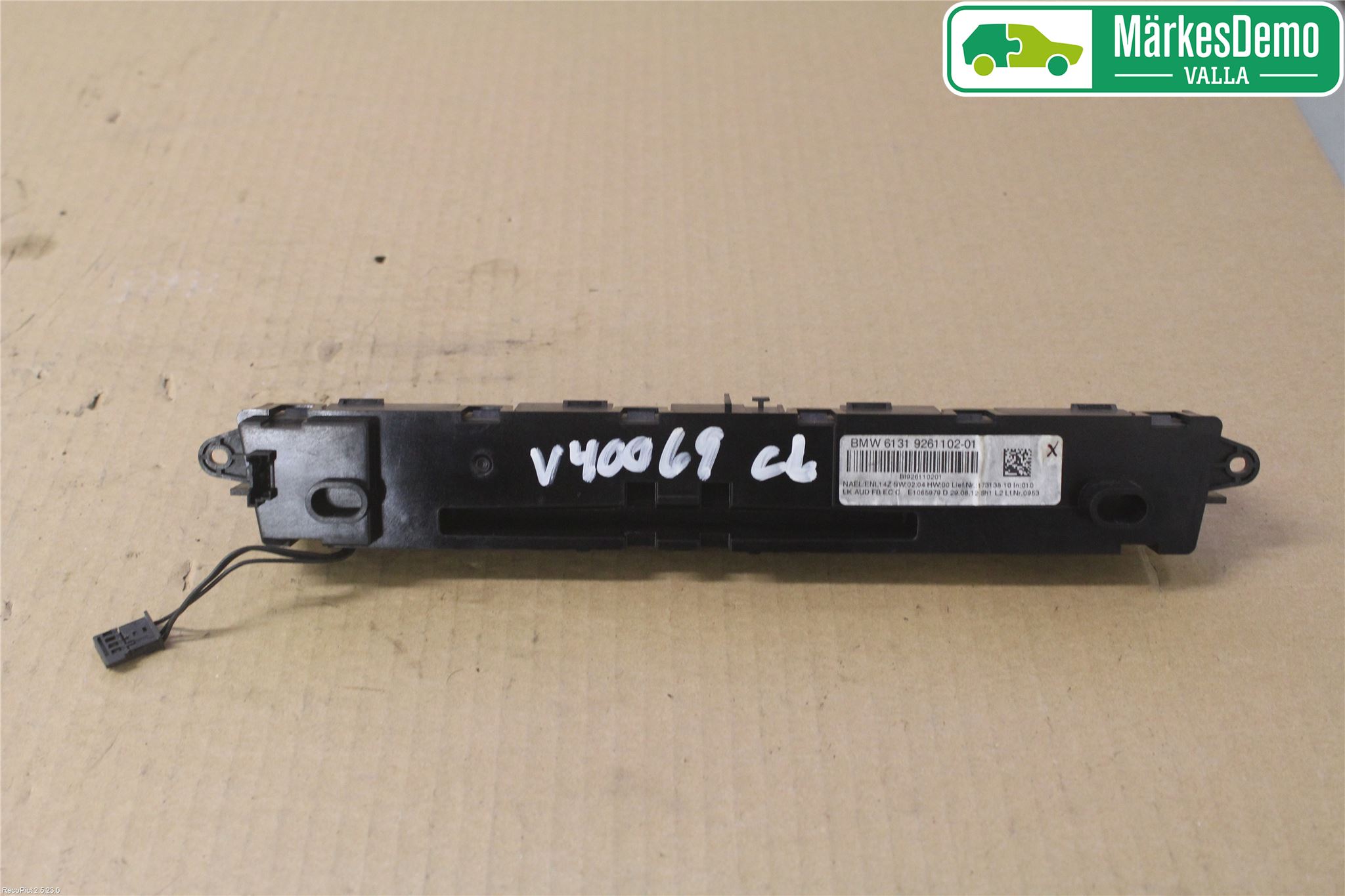 BMW 3 F30/F31/F80 12-19 Cd Radio - Multimediapanel