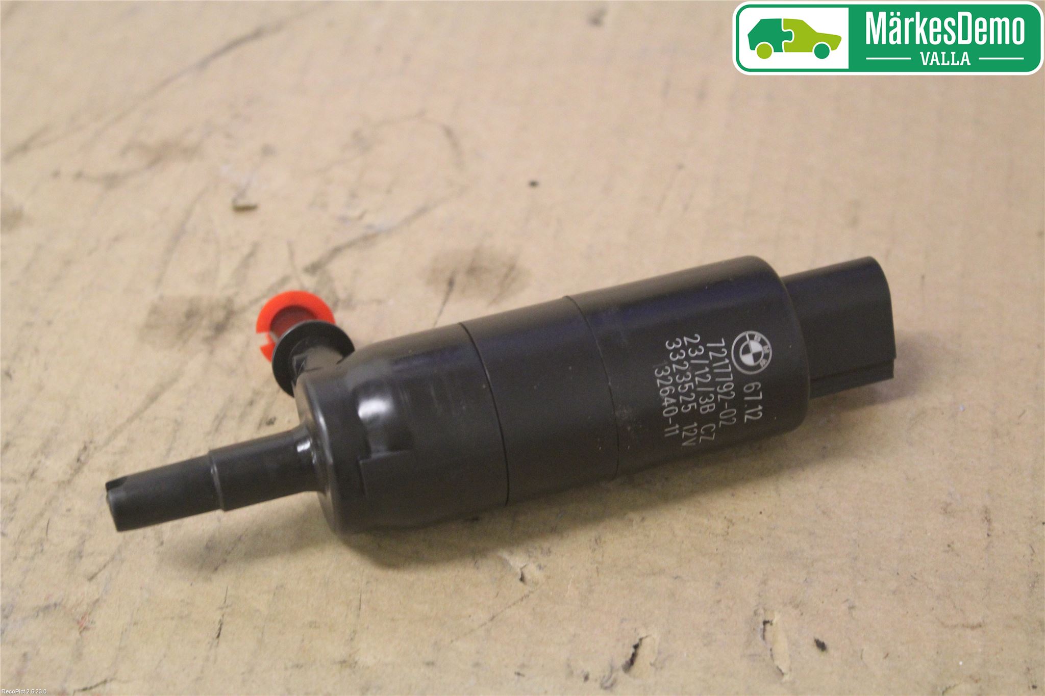 BMW 3 F30/F31/F80 12-19 Spolarpump Högtryck