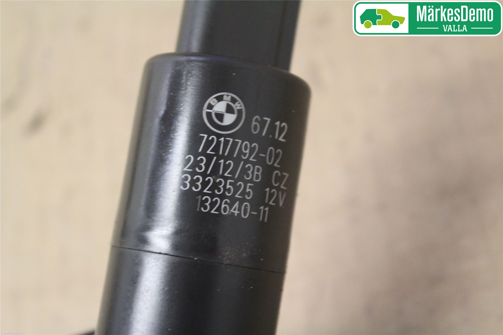 BMW 3 F30/F31/F80 12-19 Spolarpump Högtryck