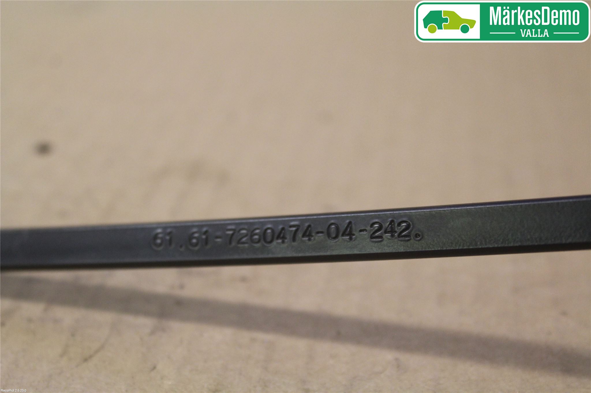 BMW 3 F30/F31/F80 12-19 Torkararm Armar Vindruta