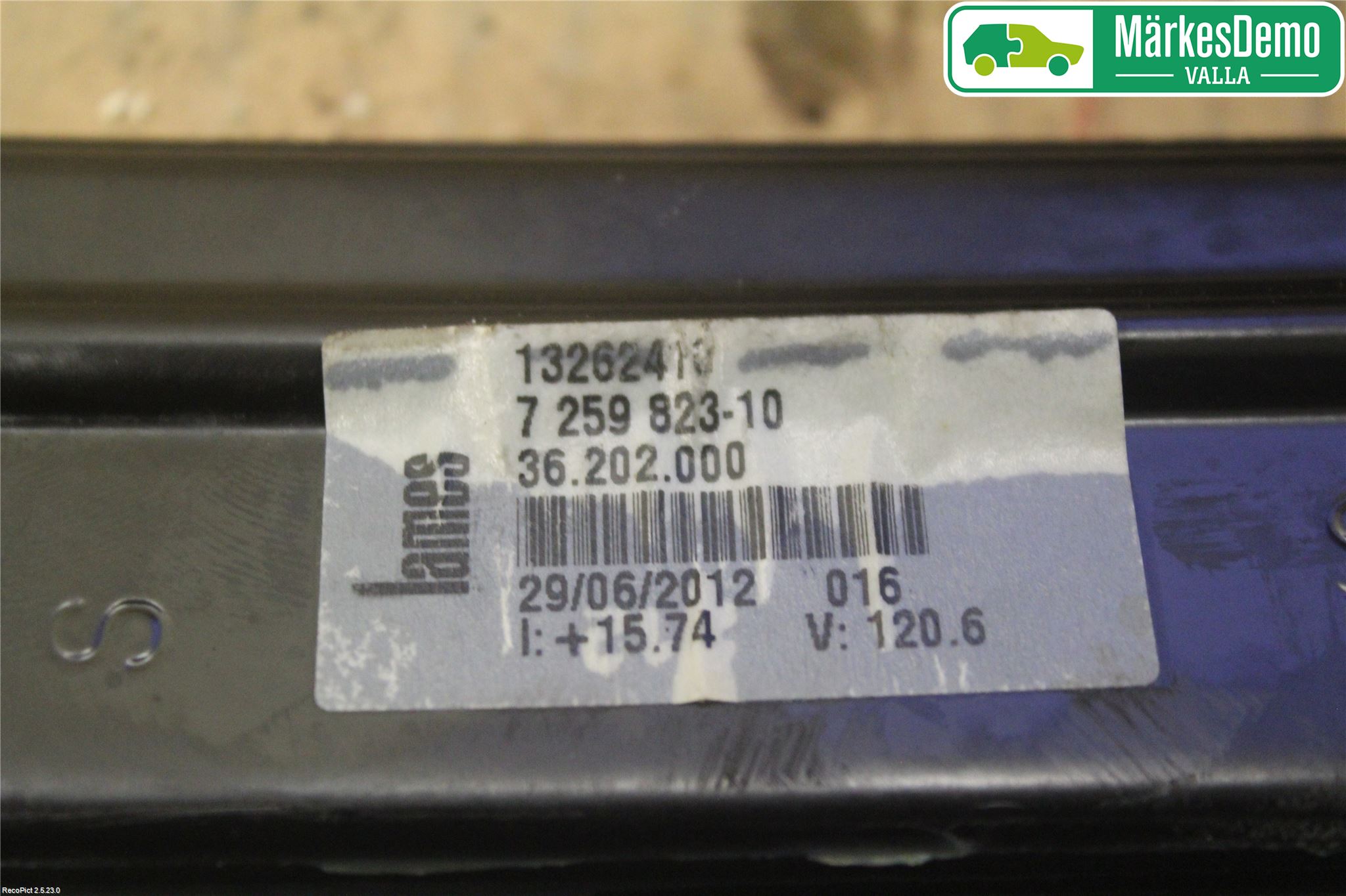 BMW 3 F30/F31/F80 12-19 Fönsterhiss El Kompl