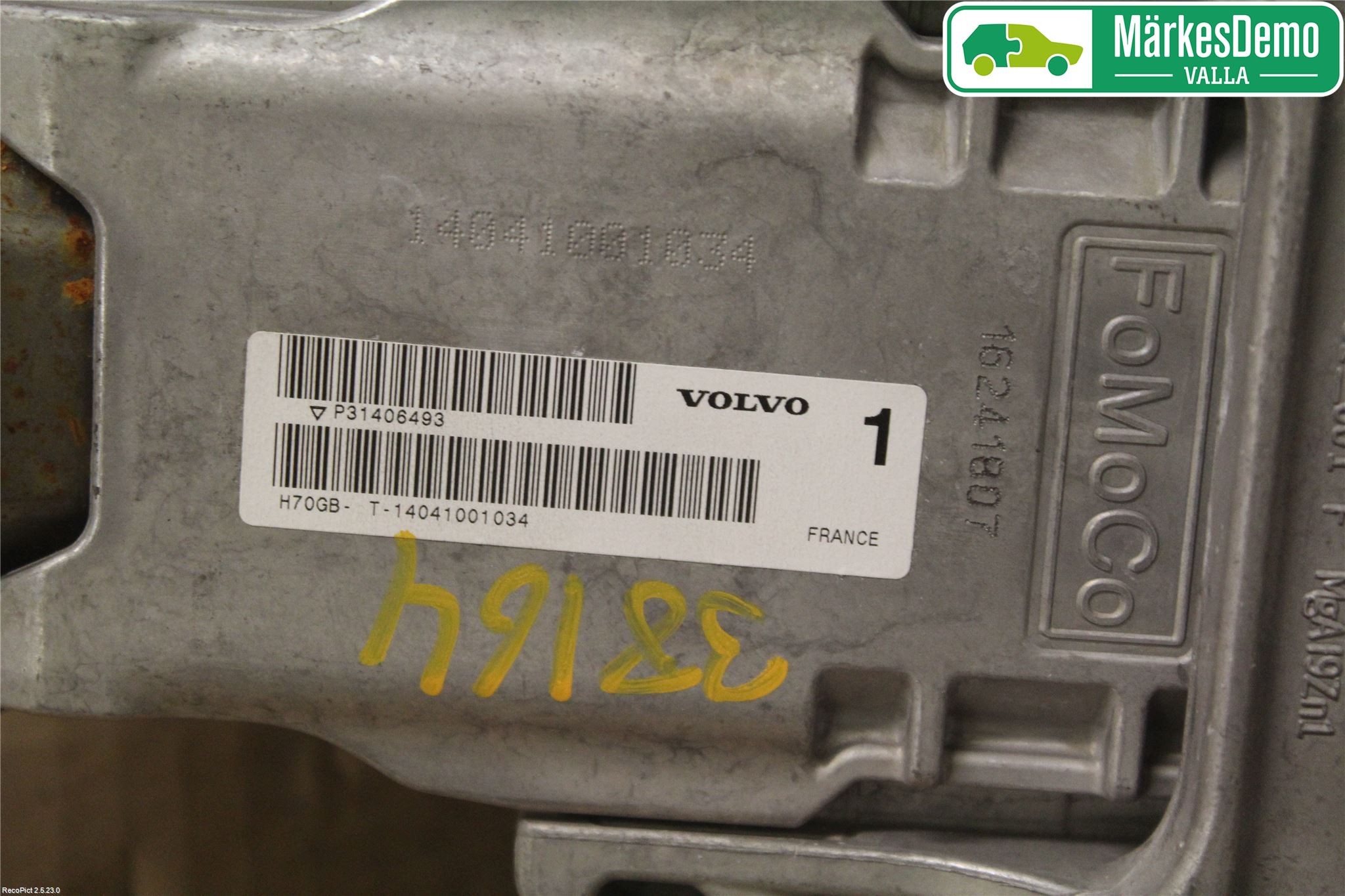 Volvo V40 12-19 Rattaxelagg Justerbart