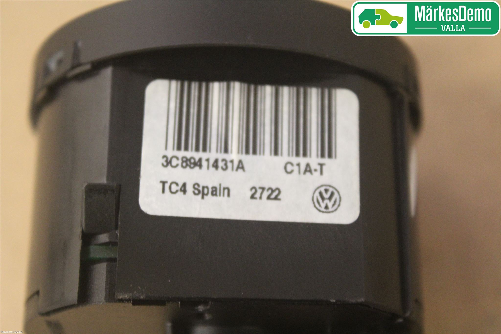 Volkswagen VW GOLF VI 09-13 Strömställare Ljus