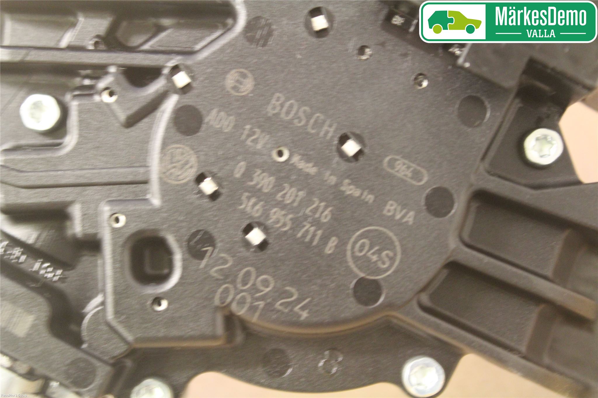 Volkswagen VW GOLF VI 09-13 Torkarmotor Baklucka