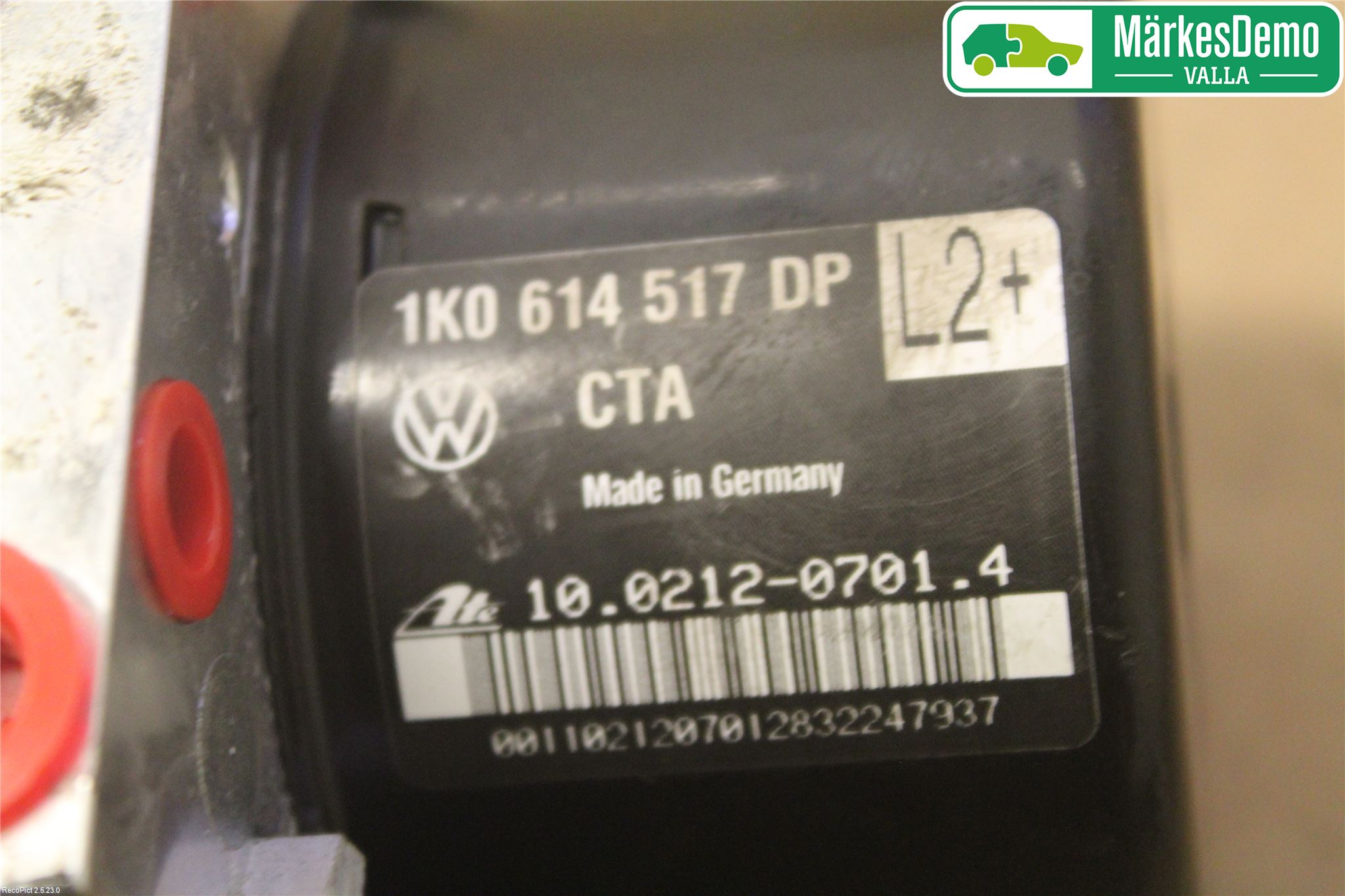 Volkswagen VW GOLF VI 09-13 Abs Hydraulaggregat