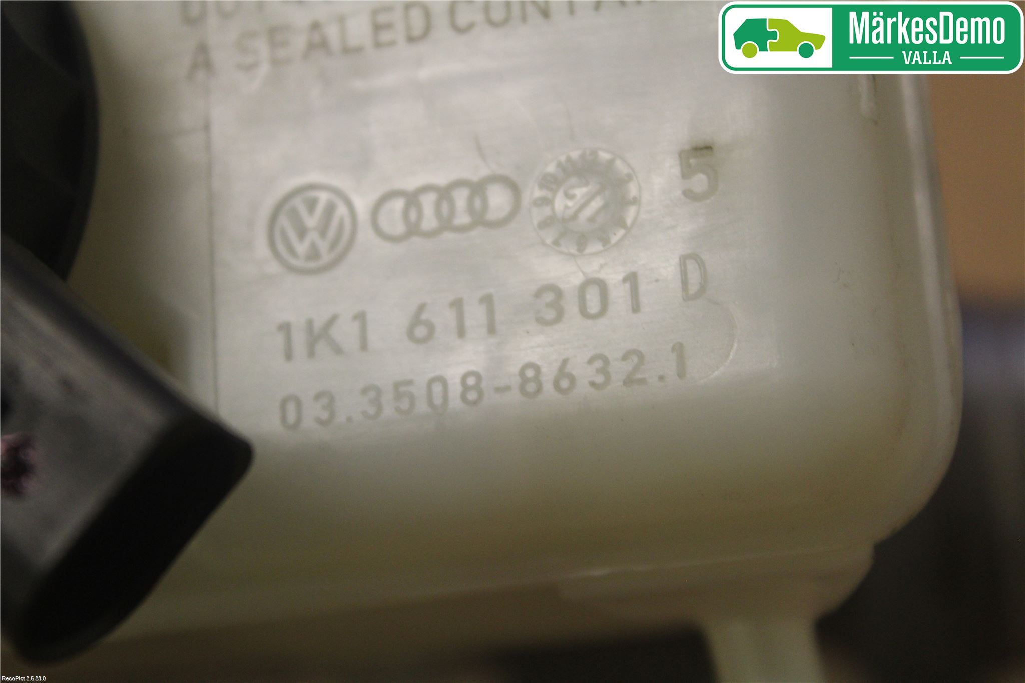 Volkswagen VW GOLF VI 09-13 Broms Huvudcylinder