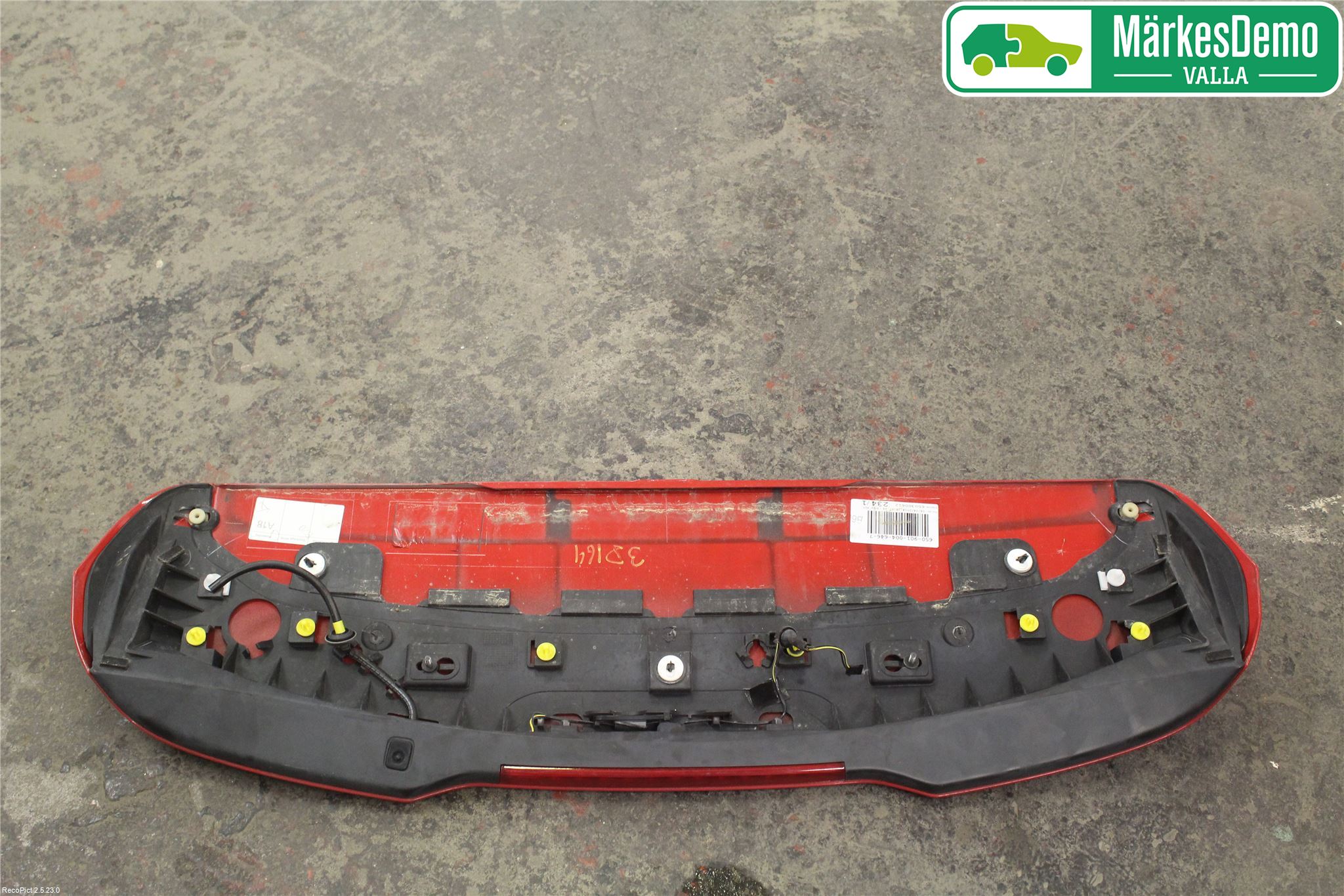 Volvo V40 12-19 Spoiler Baklucka