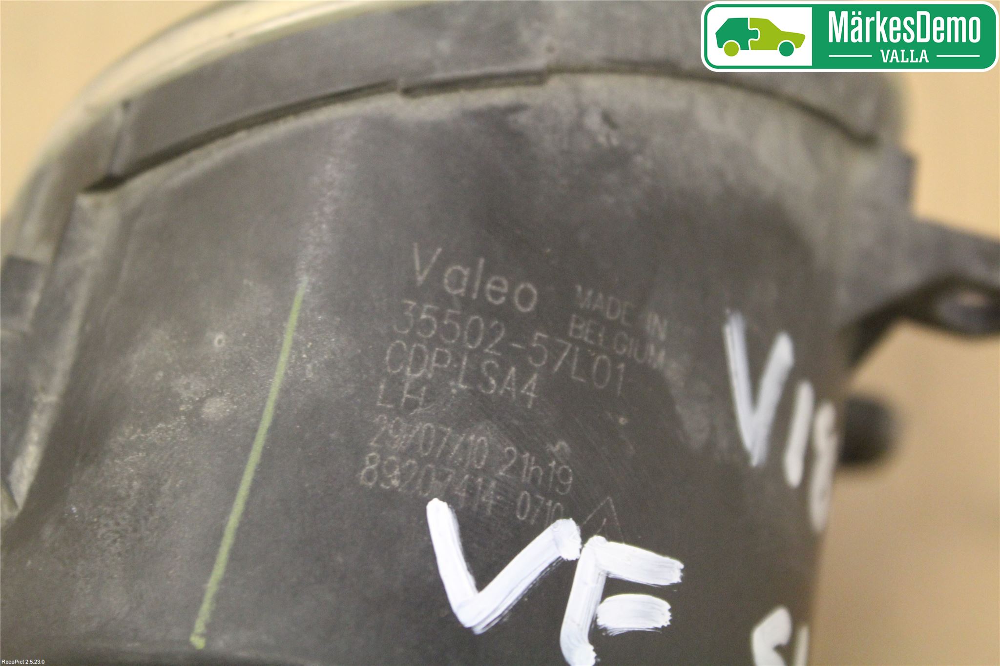 Suzuki KIZASHI Dimljus-Varselljus Fram