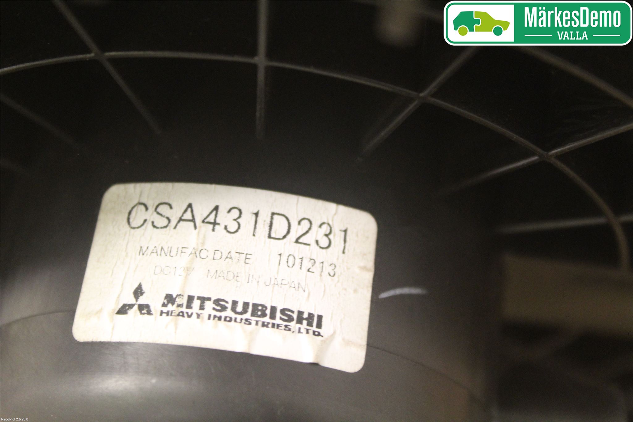 Suzuki KIZASHI Värmefläkt