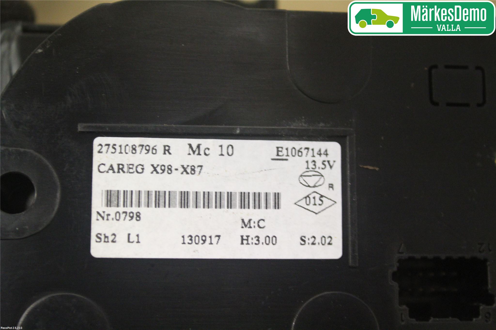 Renault CLIO IV 12-16 Värmereglage