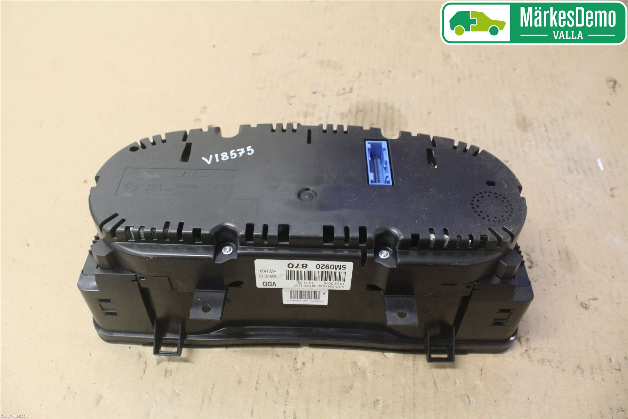 Volkswagen VW GOLF PLUS/CROSS GOLF 04-14 Instrument Komb