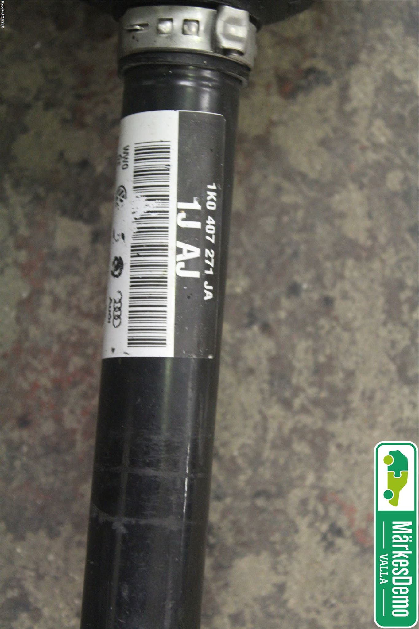 Volkswagen VW GOLF PLUS/CROSS GOLF 04-14 Drivaxel Fram Vänster