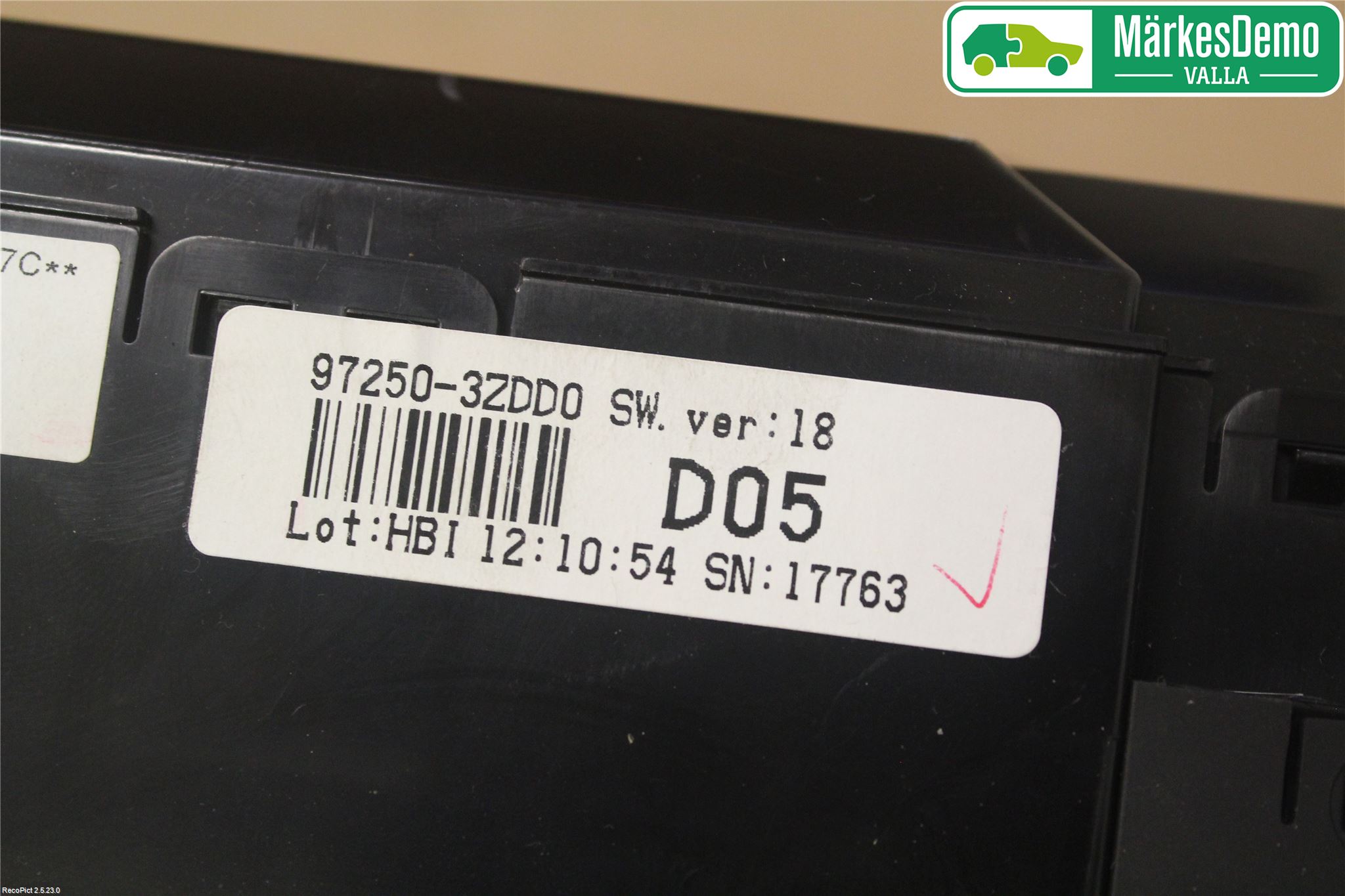 Hyundai i40 08-15 Ac Styrenhet Ac Manöveren