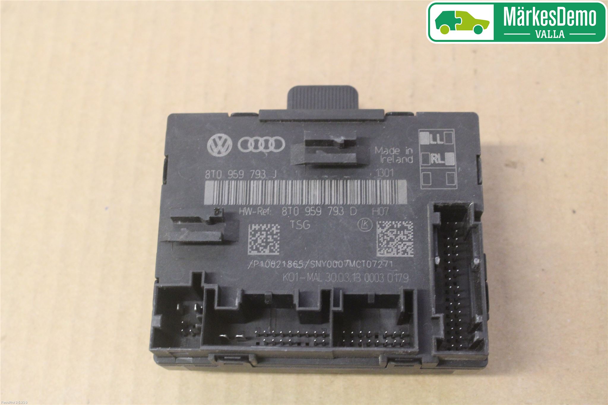 Audi A5 07-16 Styrenhet Dörr