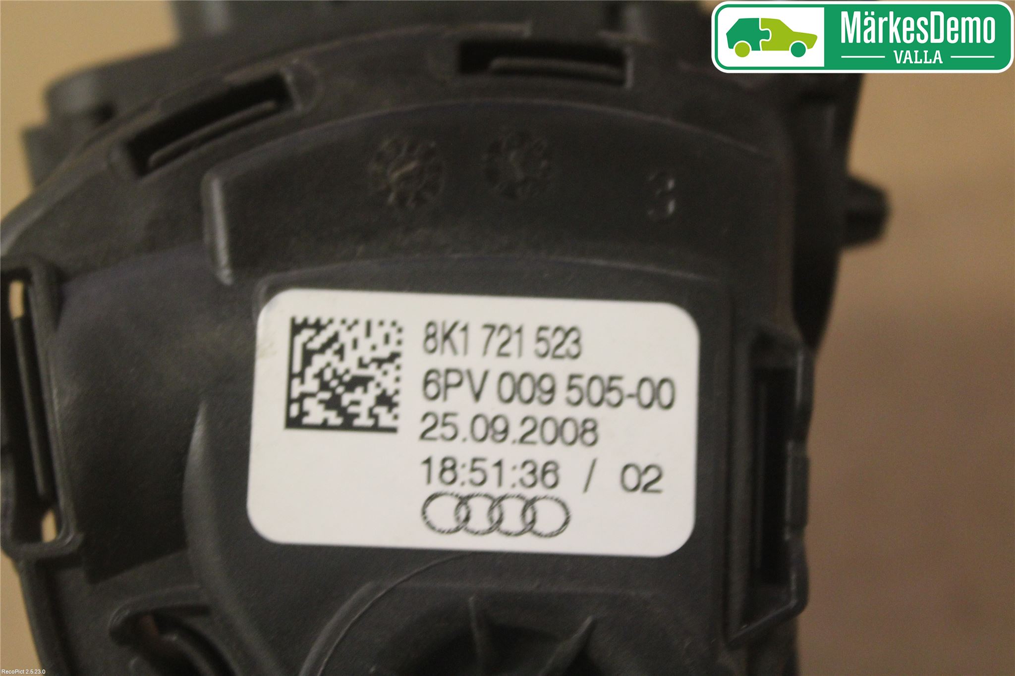 Audi A5 07-16 Gaspedal