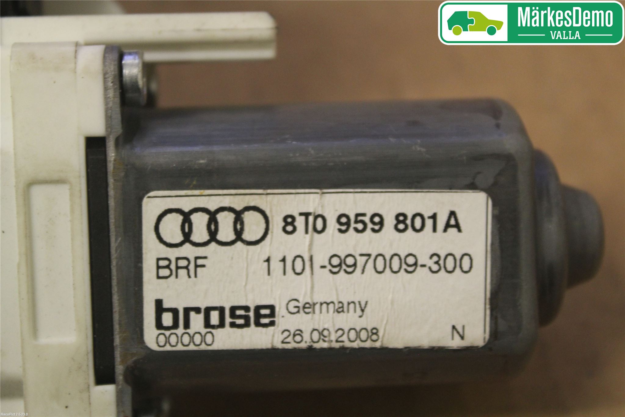 Audi A5 07-16 Fönsterhissmotor