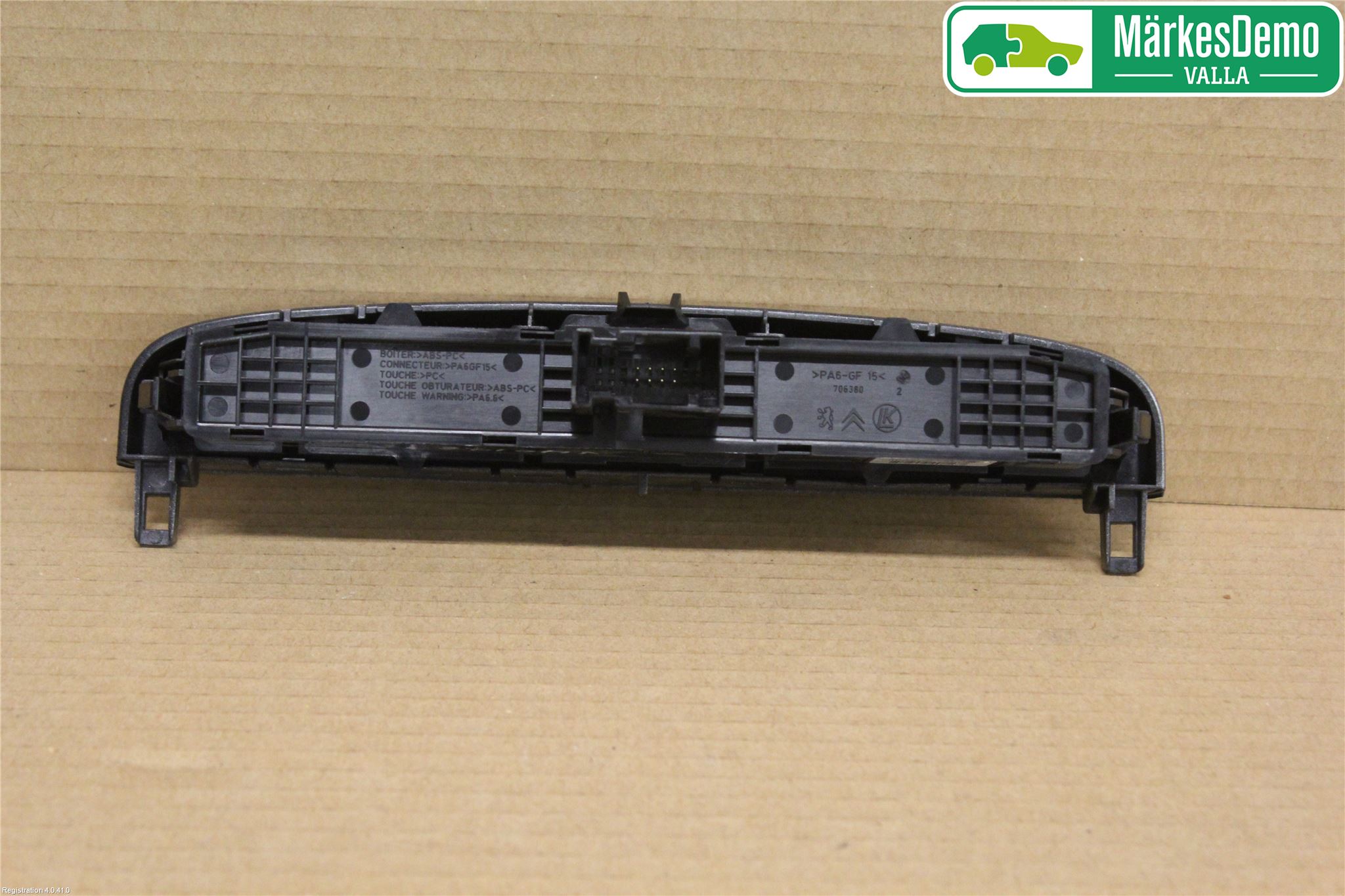 Peugeot 308 08-13 Strömställare Varnings