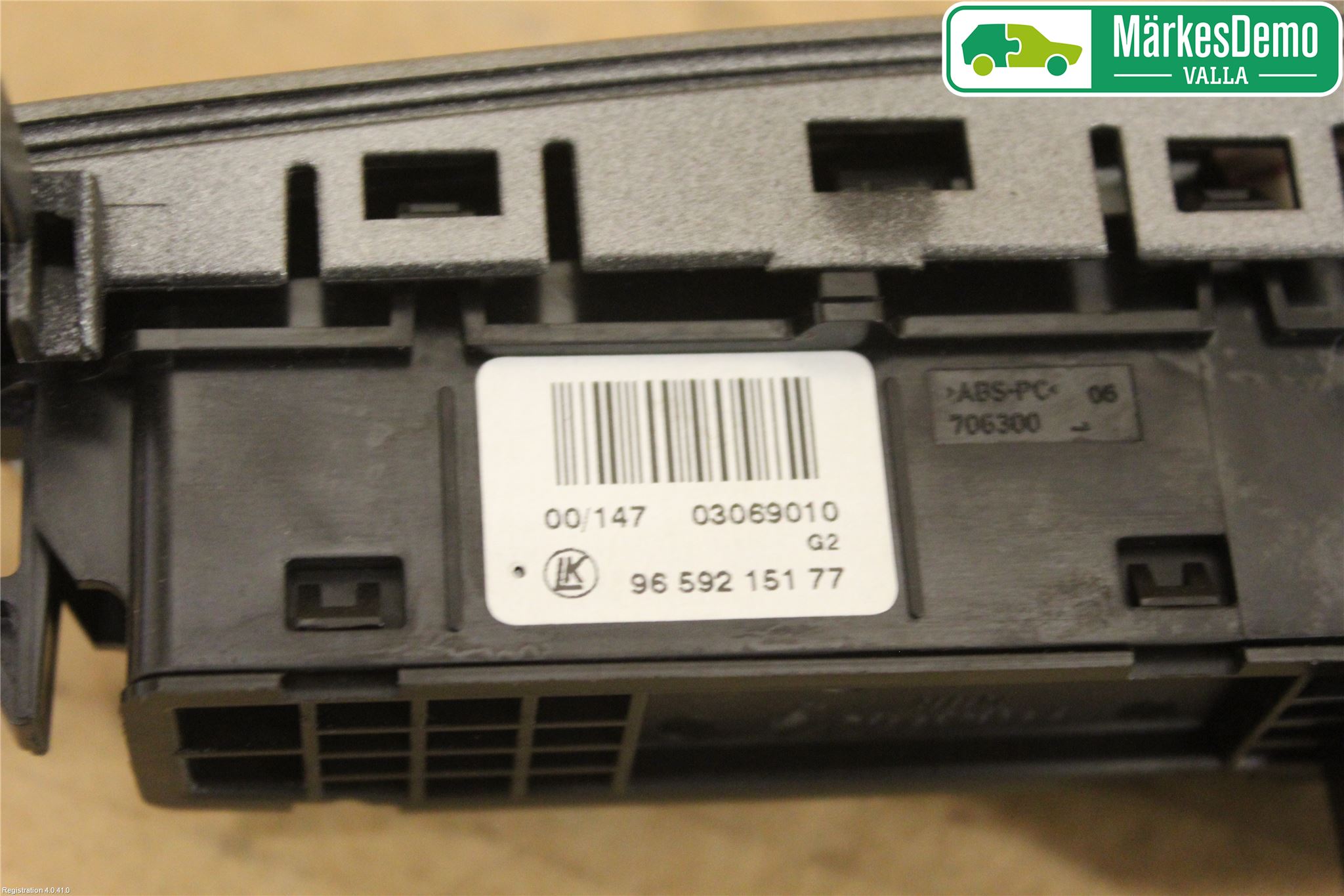 Peugeot 308 08-13 Strömställare Varnings