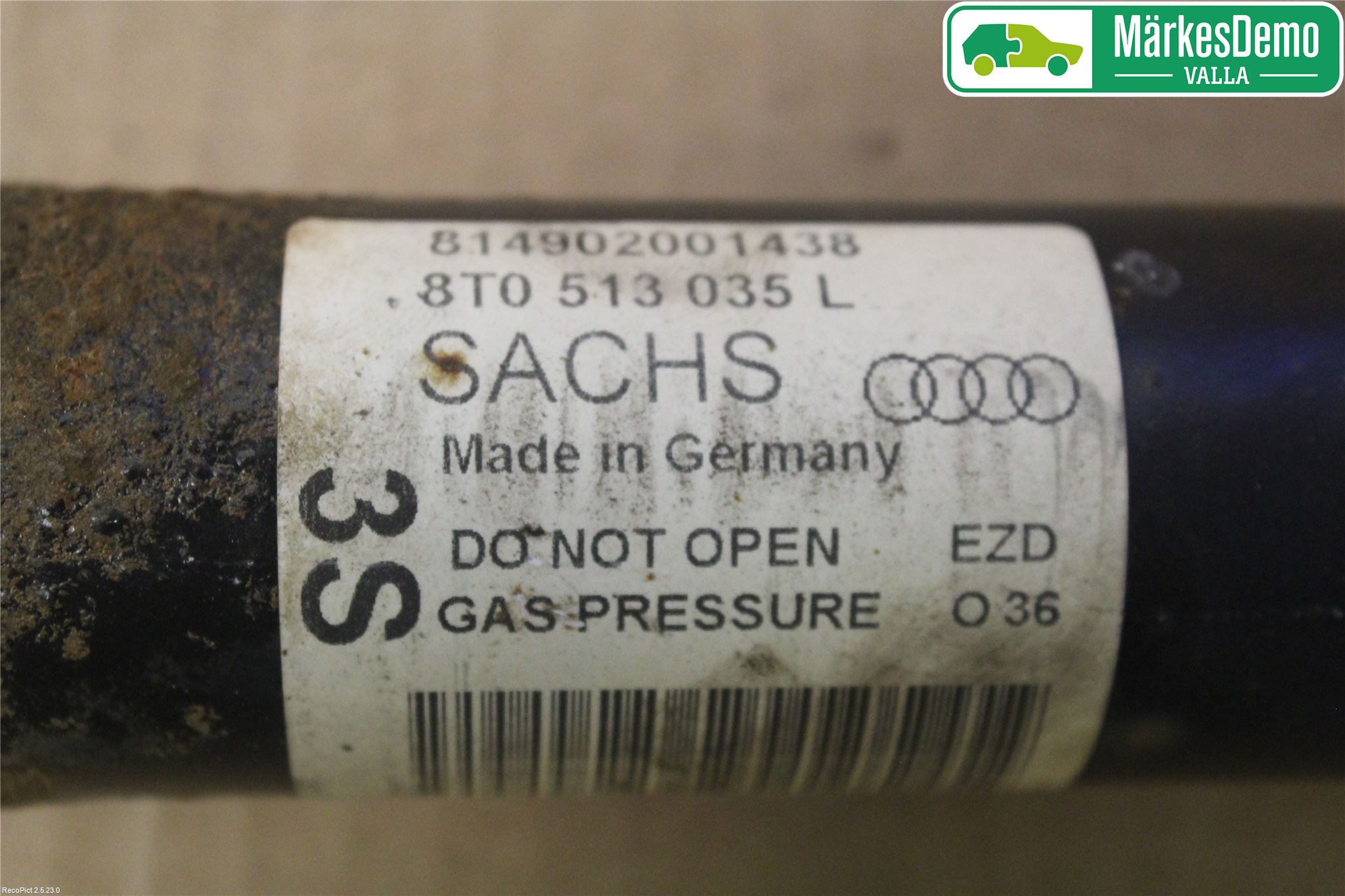 Audi A5 07-16 Stötdämpare Bak