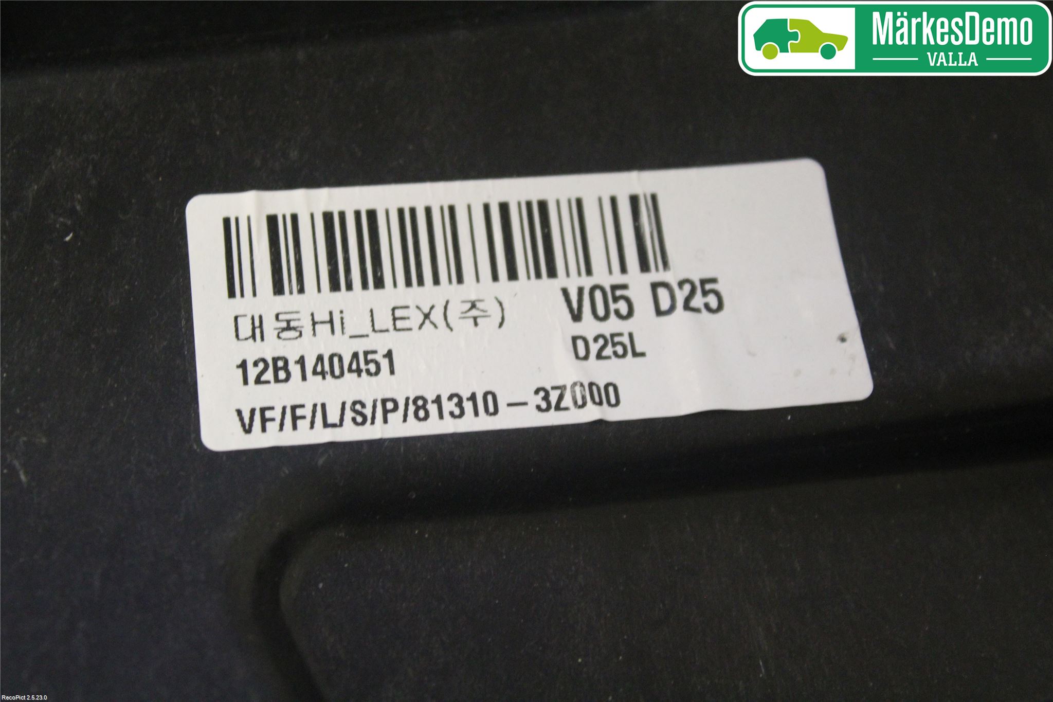 Hyundai i40 08-15 Fönsterhiss El Kompl