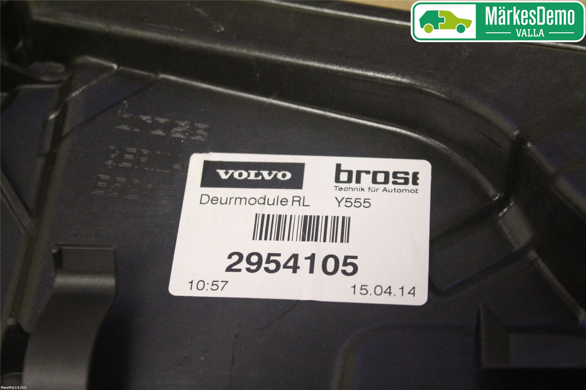 Volvo V40 12-19 Fönsterhiss El Kompl