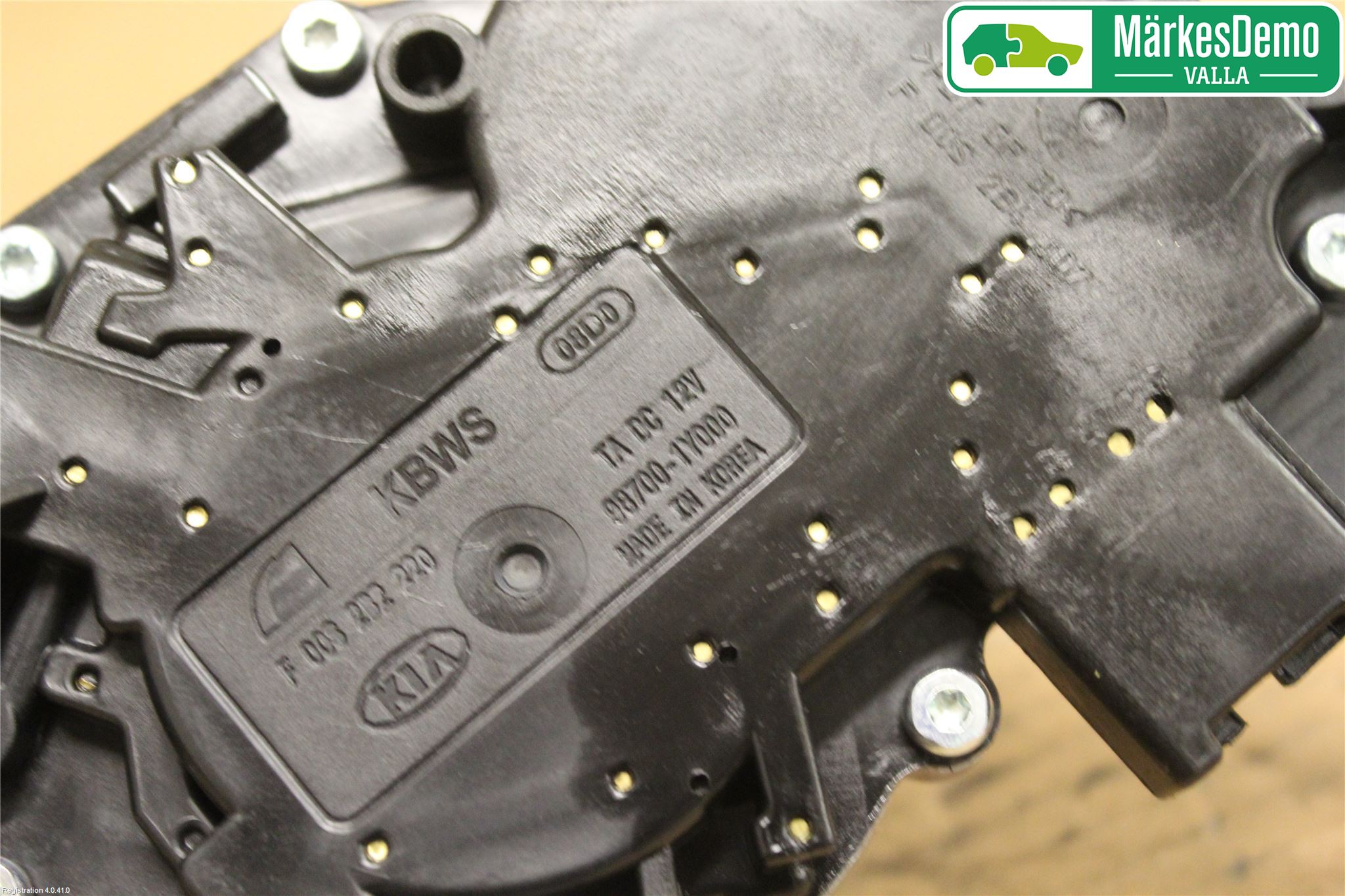 Kia PICANTO 12-17 Torkarmotor Baklucka